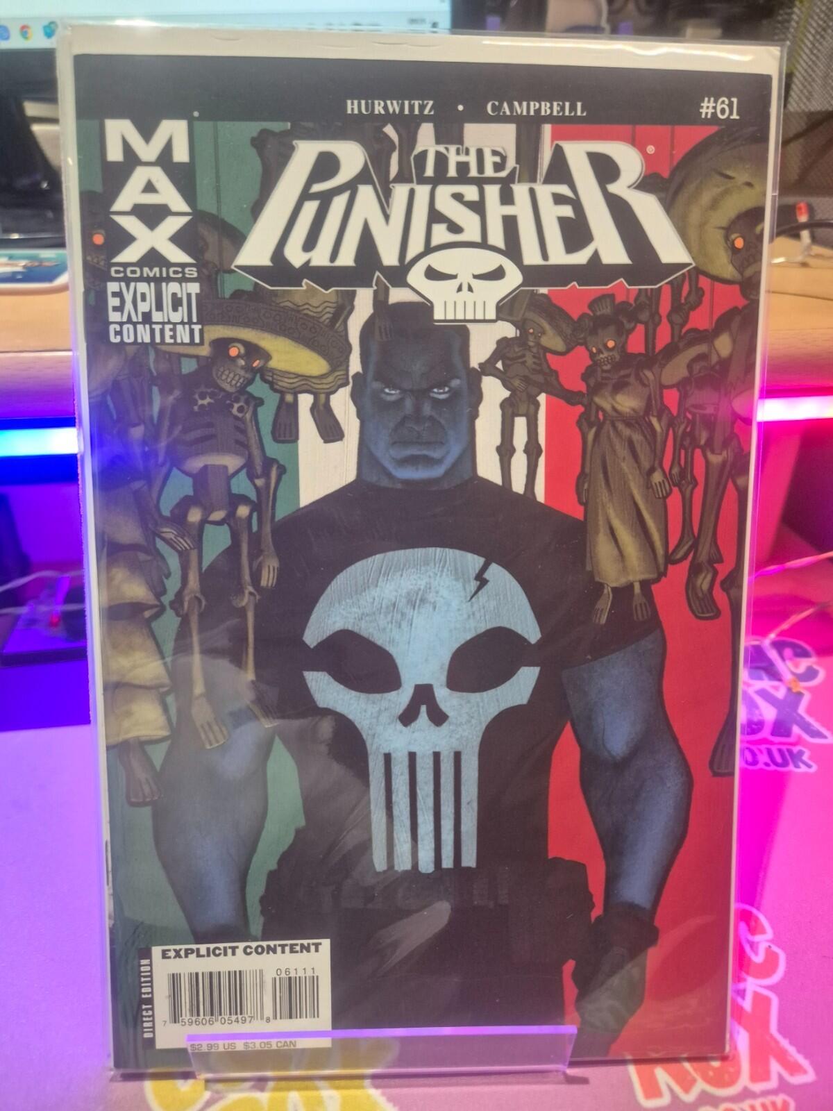 The Punisher Set, Issues #61, 62 & 63, Dave Johnson 2008, All NM
