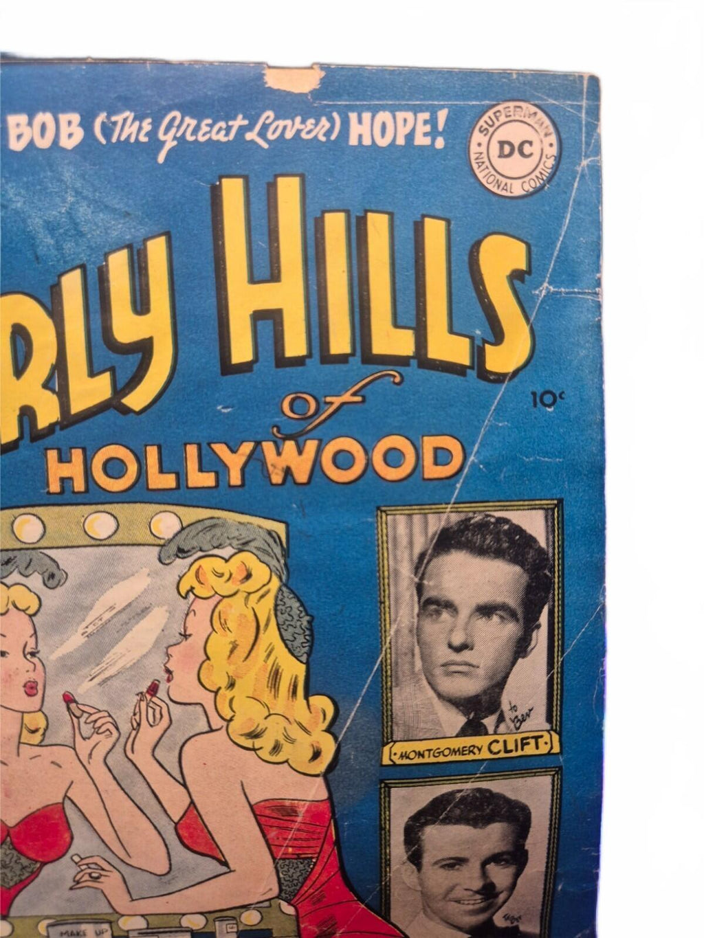 Miss Beverly Hills of Hollywood #5 Bob Hope Photo Cover Golden Age DC 1949 VG-