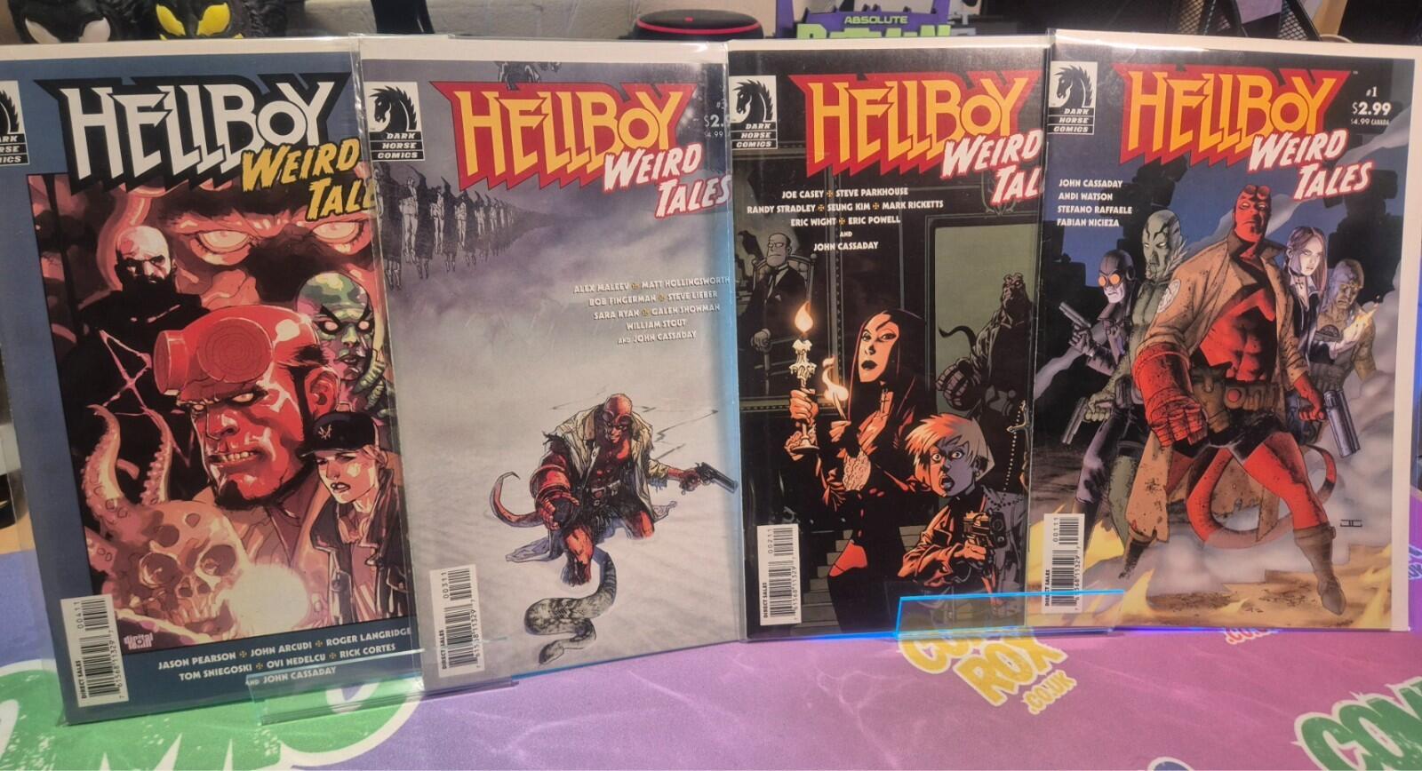 Hellboy Weird Tales, Complete Run #1-8, 2003, High Grade