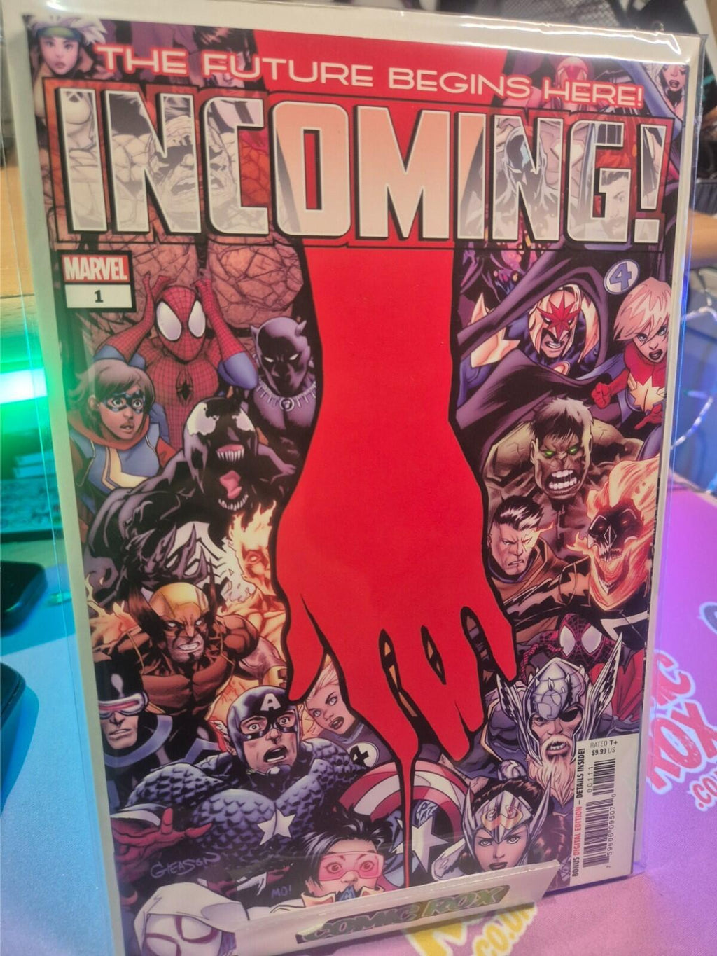Incoming! #1, Closing out Marvel’s 80th year of publishing, NM