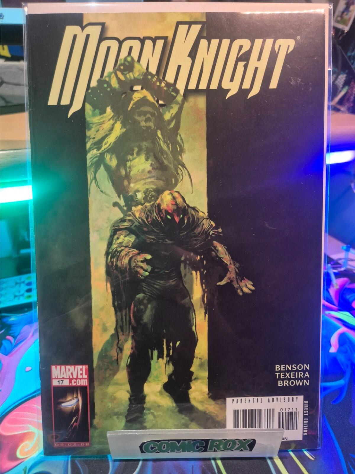 Moon Knight #17, Vol 5, Marvel 2008 - 1st Print, VF/NM
