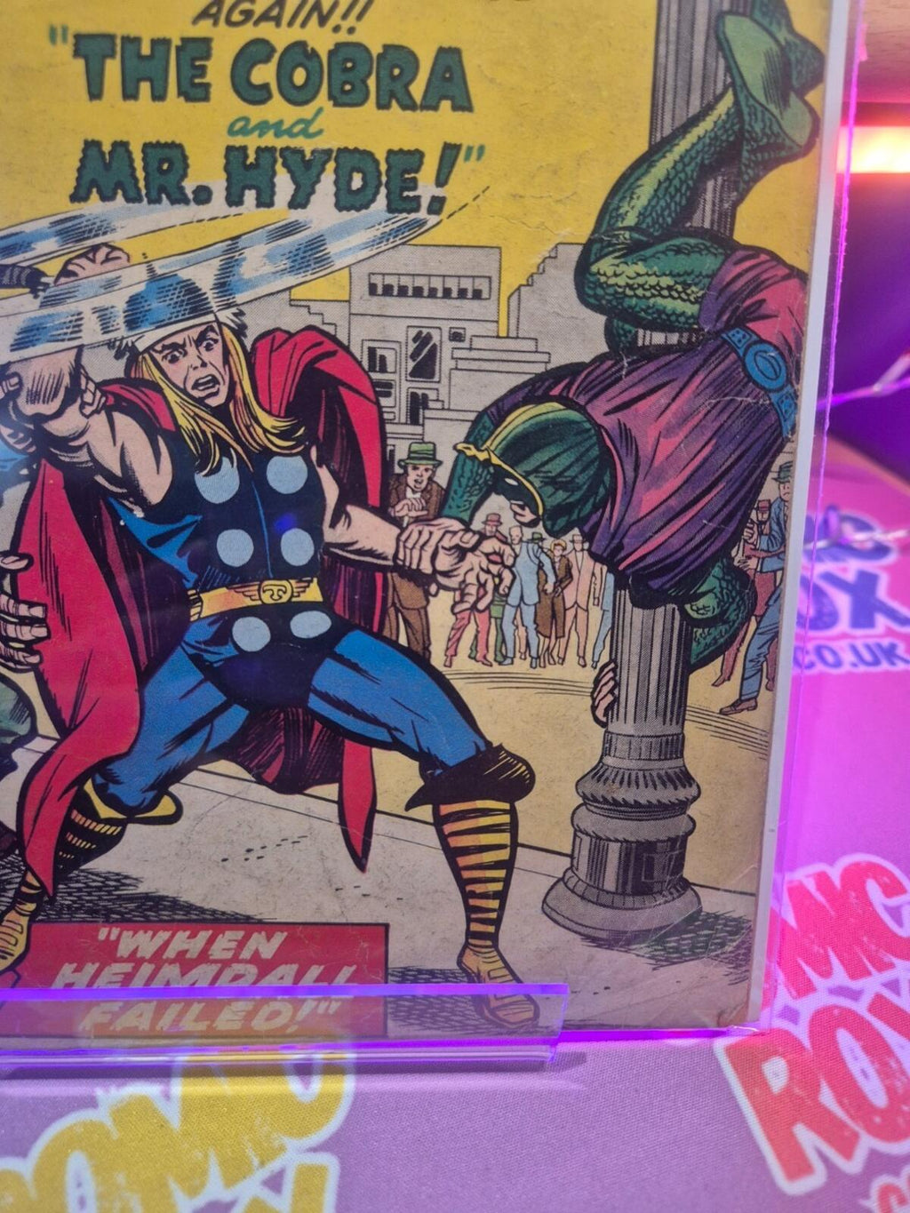 Journey Into Mystery #105, VG+ 4.5 Thor! The Cobra Mr. Hyde! Marvel 1964
