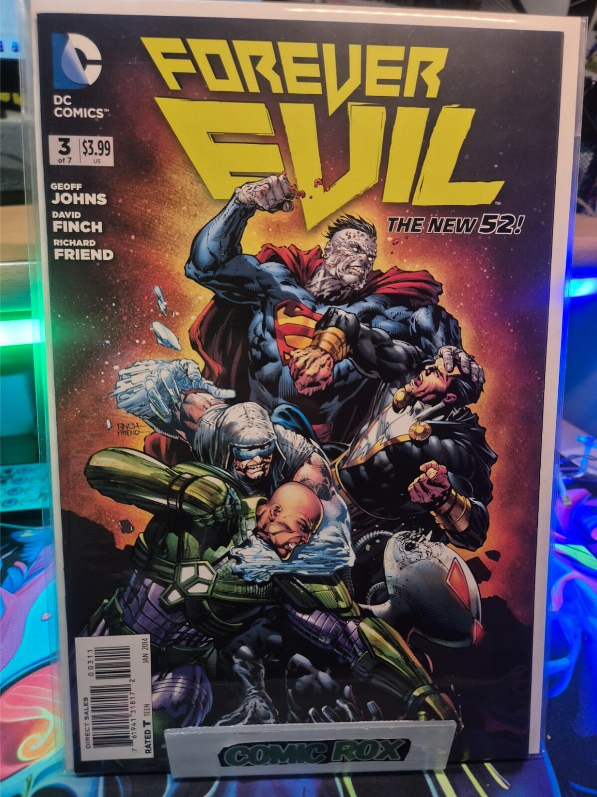Forever Evil (2013) #1-7,  Complete Set 2013-2014, Bagged and Boarded NM