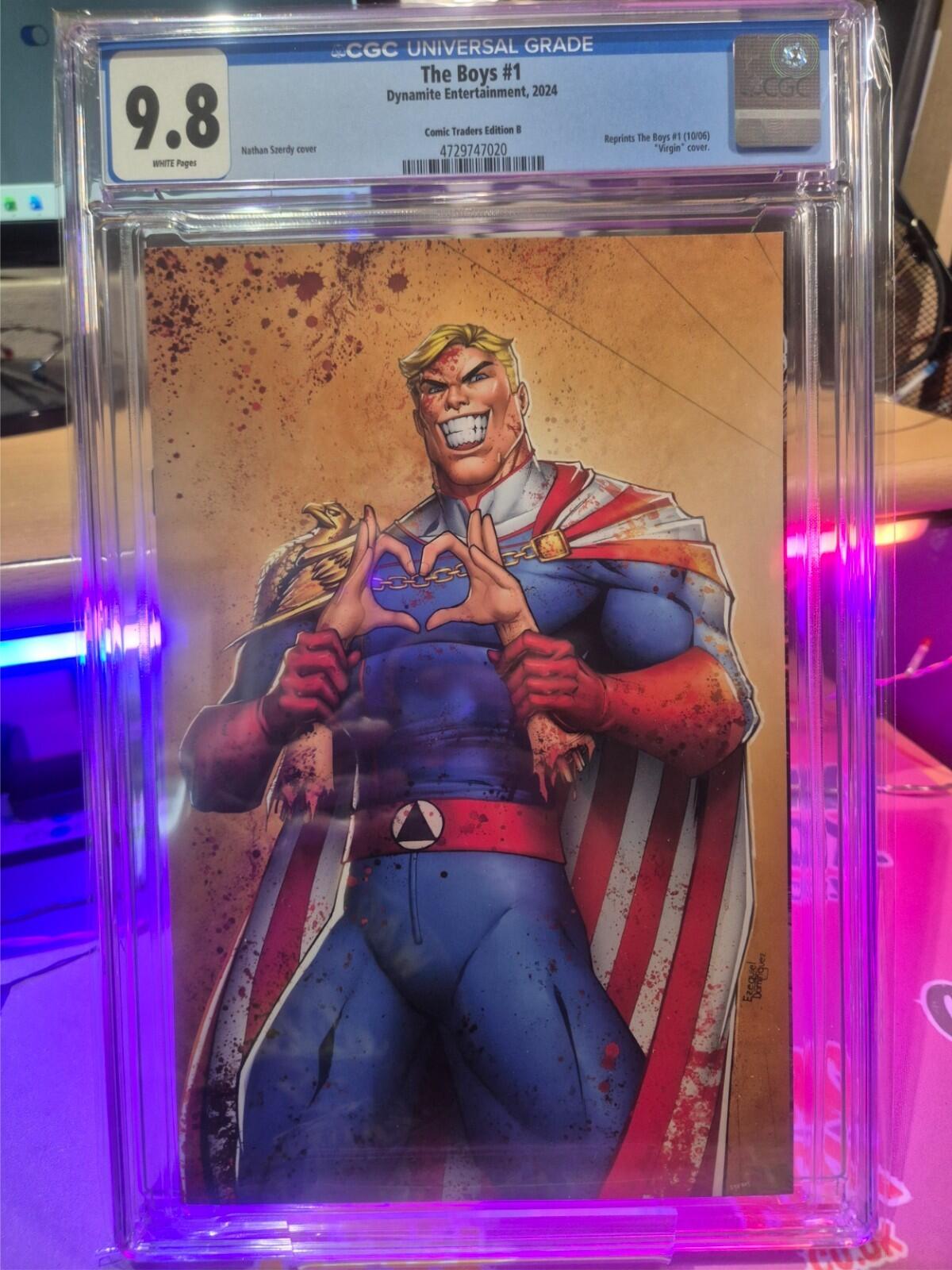 The Boys #1 CGC 9.8 TOP POP! Highest Graded, Homelander Virgin 2024