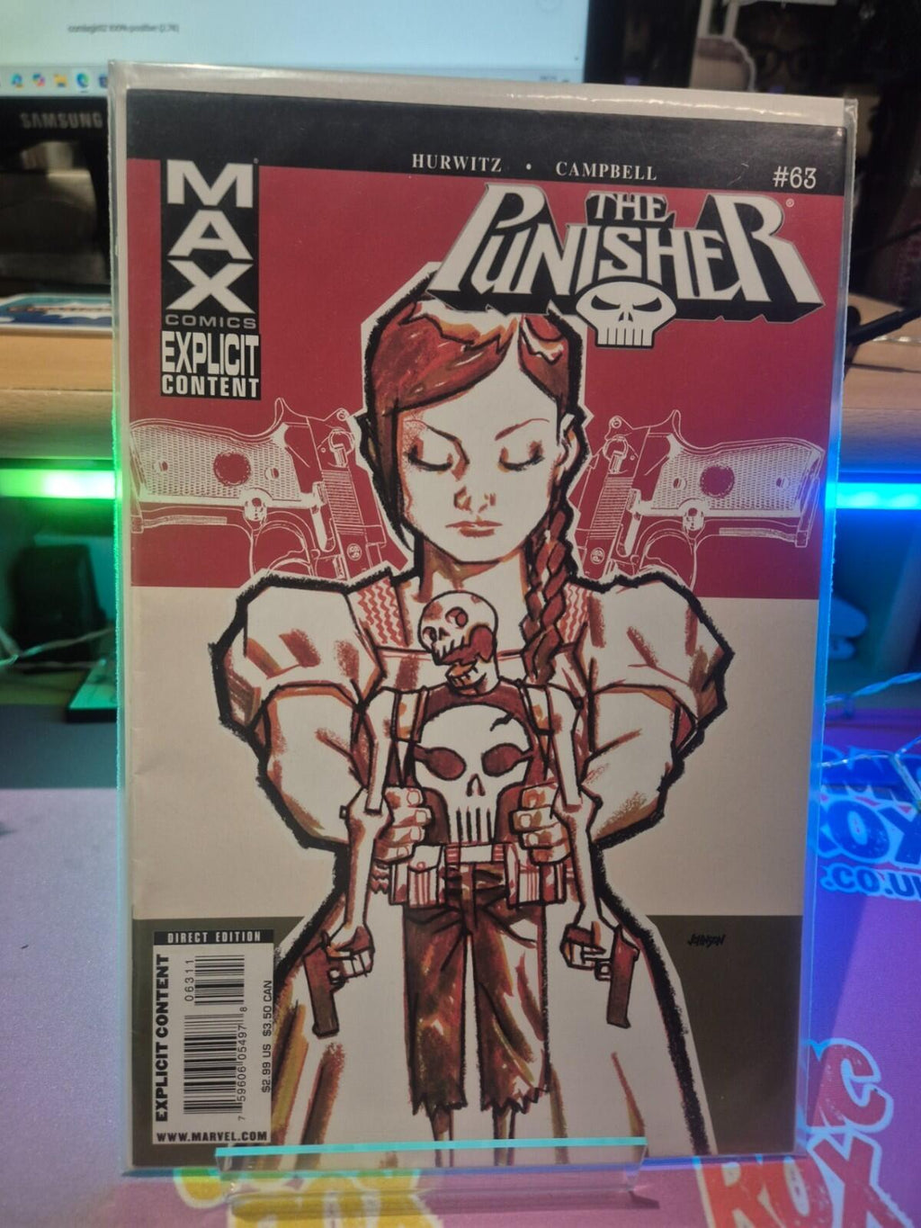 The Punisher Set, Issues #61, 62 & 63, Dave Johnson 2008, All NM