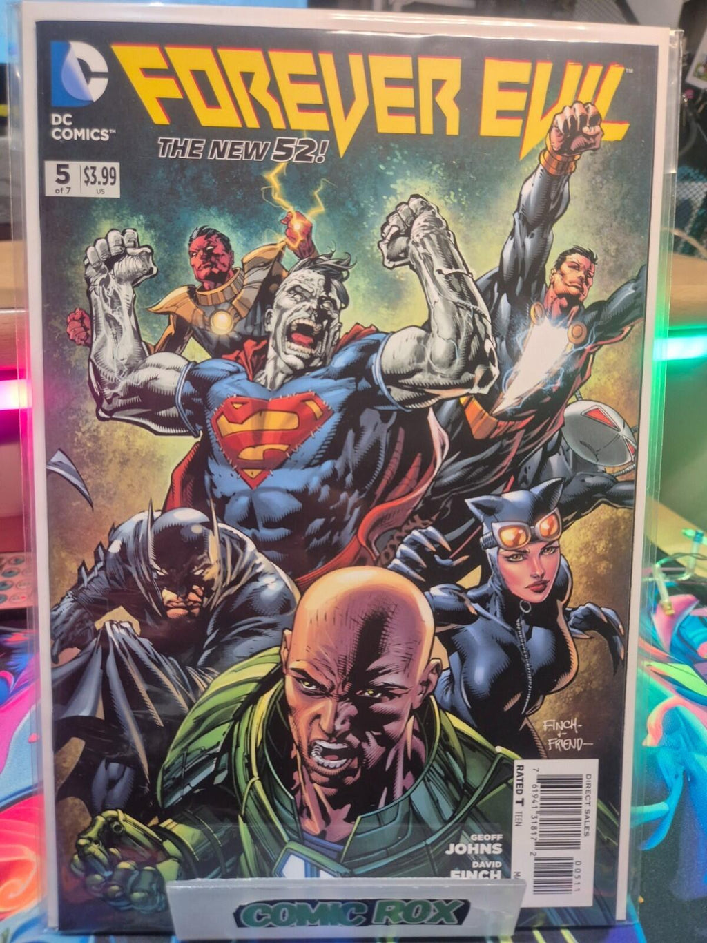 Forever Evil (2013) #1-7,  Complete Set 2013-2014, Bagged and Boarded NM