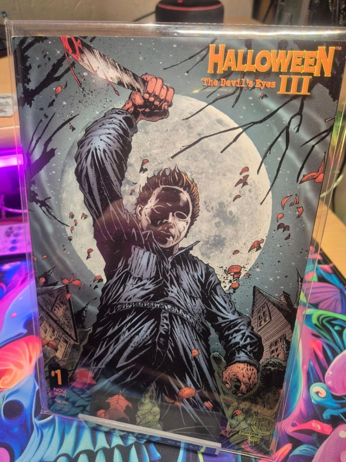 Halloween III: The Devil's Eyes, Chaos Comics Exclusive, HTF, 2001, NM-