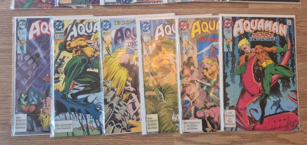 Aquaman, Volume 4, #1-13 Complete Set, 1991, DC Comics, High Grade