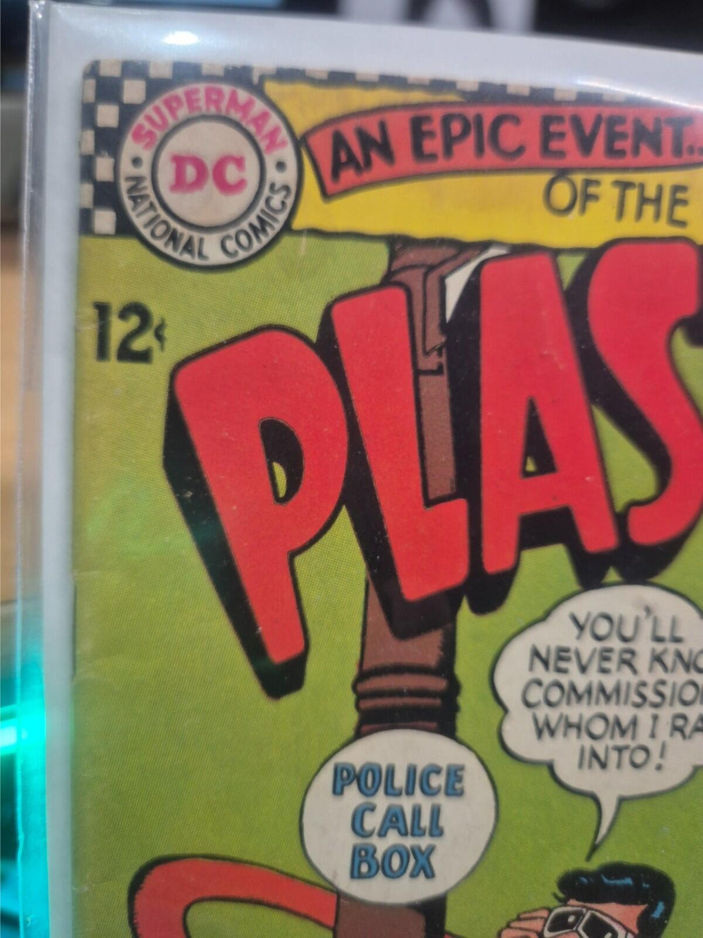 Plastic Man #1, 1966, DC,  1st Plastic Man Silver Age Key, VG/FN