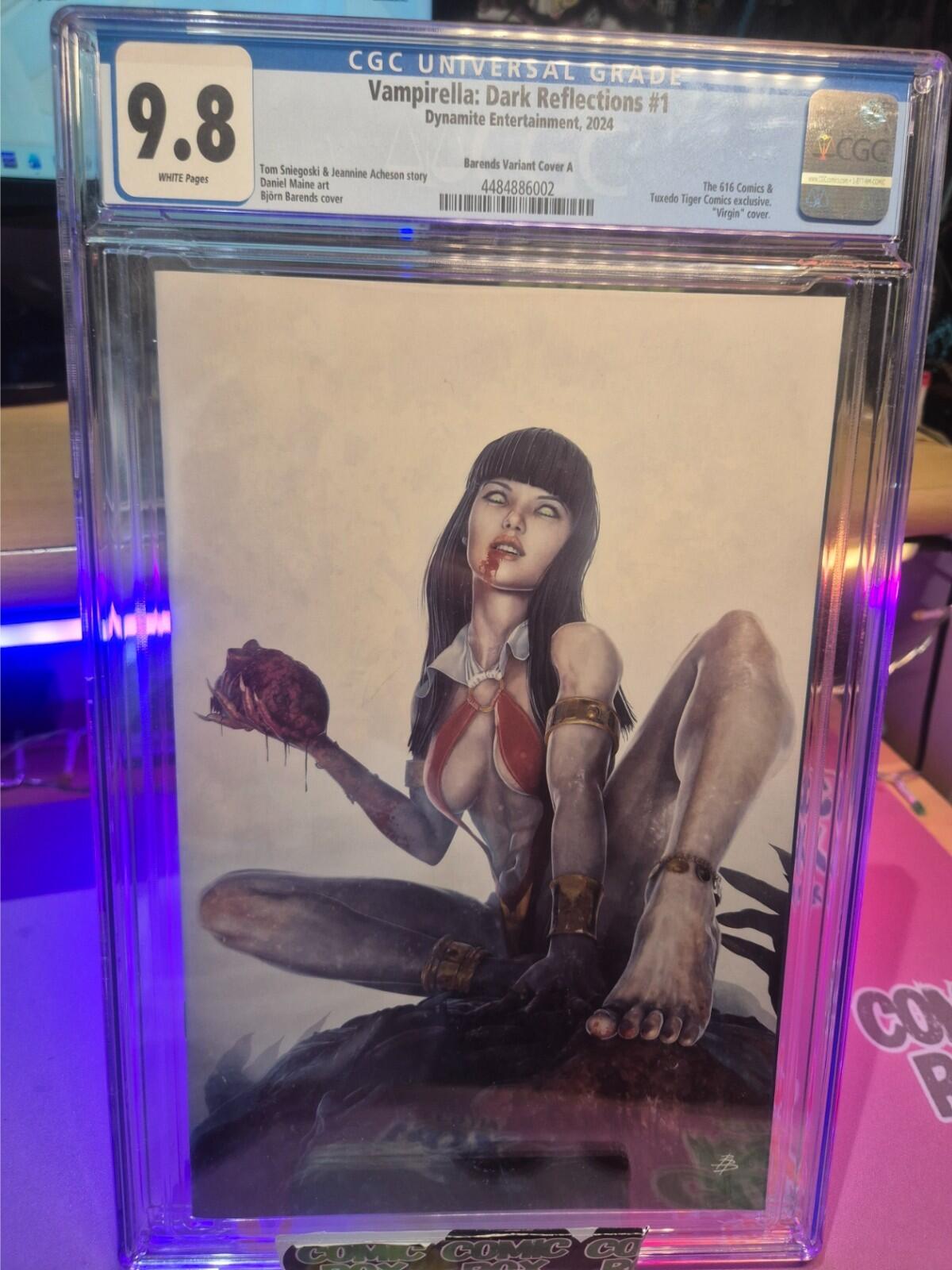 Vampirella: Dark Reflections #1 Björn Barends Exclusive Ltd. 500 CGC 9.8
