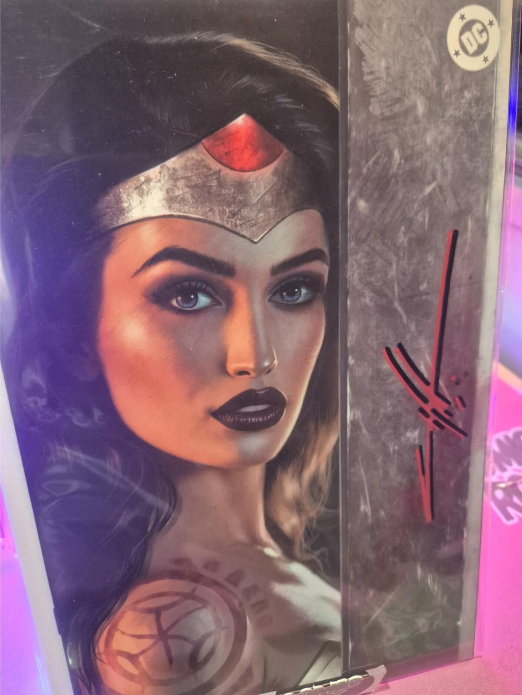 Absolute Wonder Woman #17, SIGNED by Carla Cohen with COA, Excl Virgin Ltd. 1000