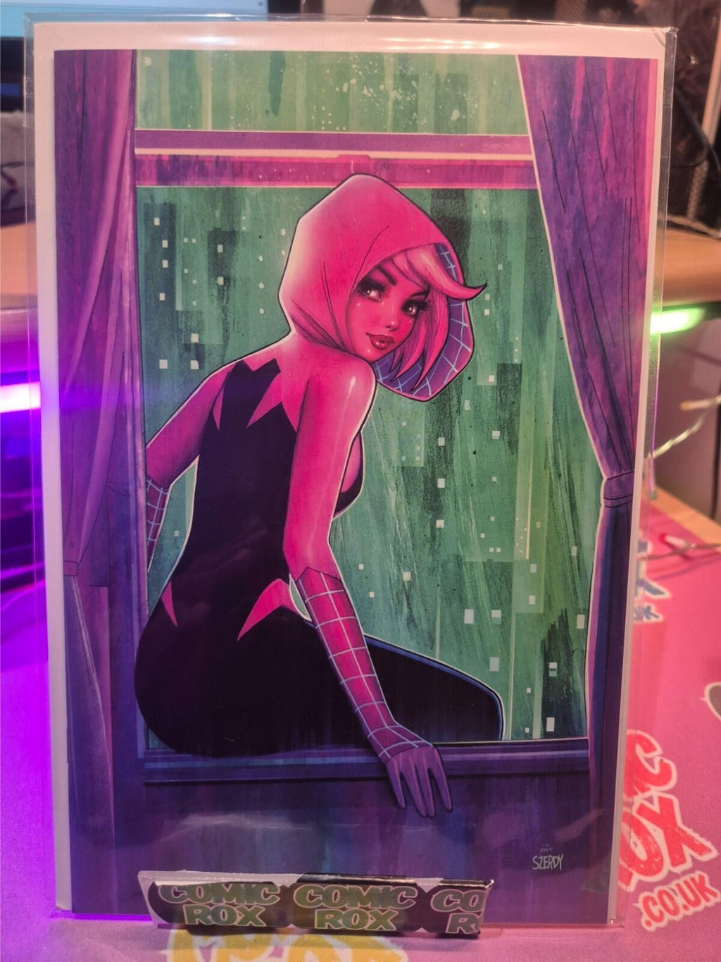 The Amazing Spider-Man #69 Nathan Szerdy Exclusive Virgin Variant 2025, NM