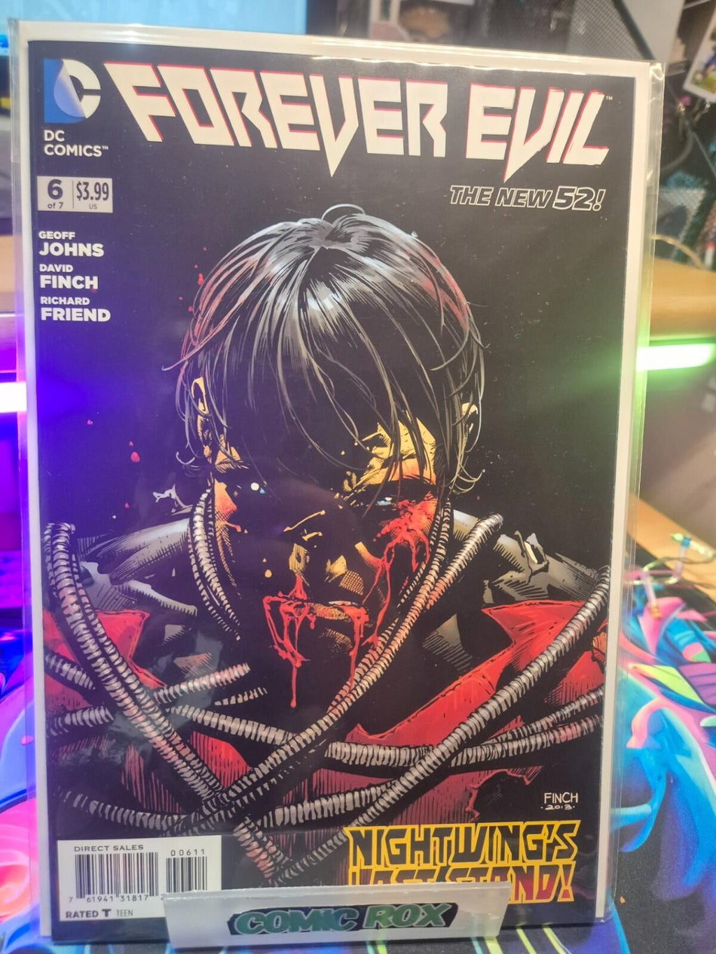 Forever Evil (2013) #1-7,  Complete Set 2013-2014, Bagged and Boarded NM