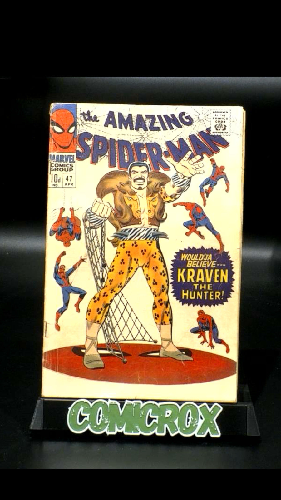 Amazing Spider-Man #47 1967 - Classic Romita, Kraven App 1967 - VG/FN