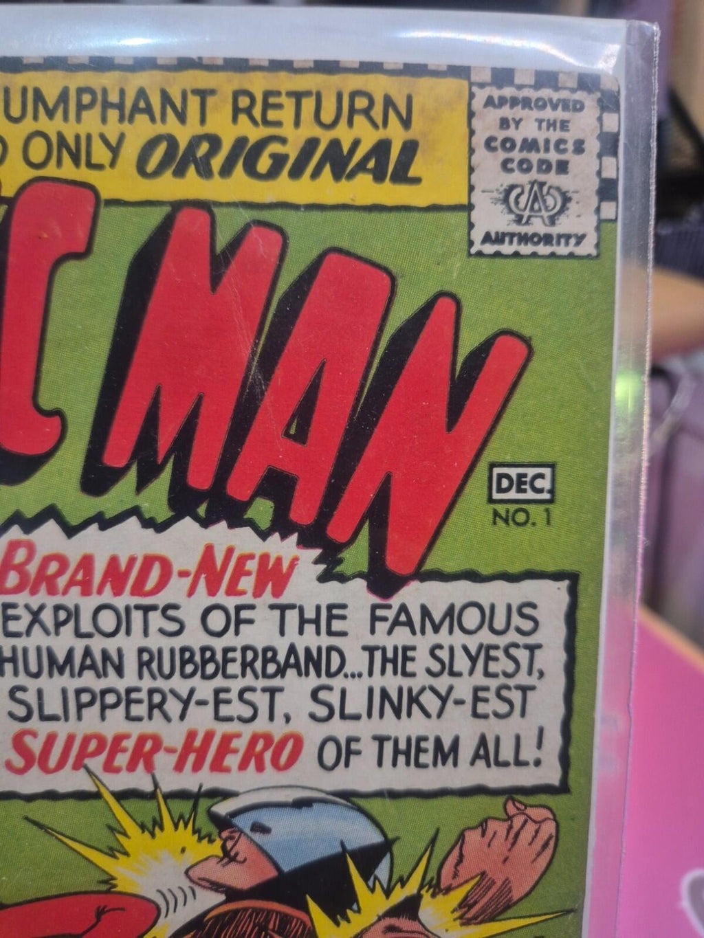 Plastic Man #1, 1966, DC,  1st Plastic Man Silver Age Key, VG/FN
