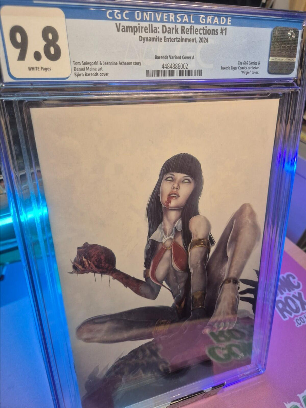 Vampirella: Dark Reflections #1 Björn Barends Exclusive Ltd. 500 CGC 9.8