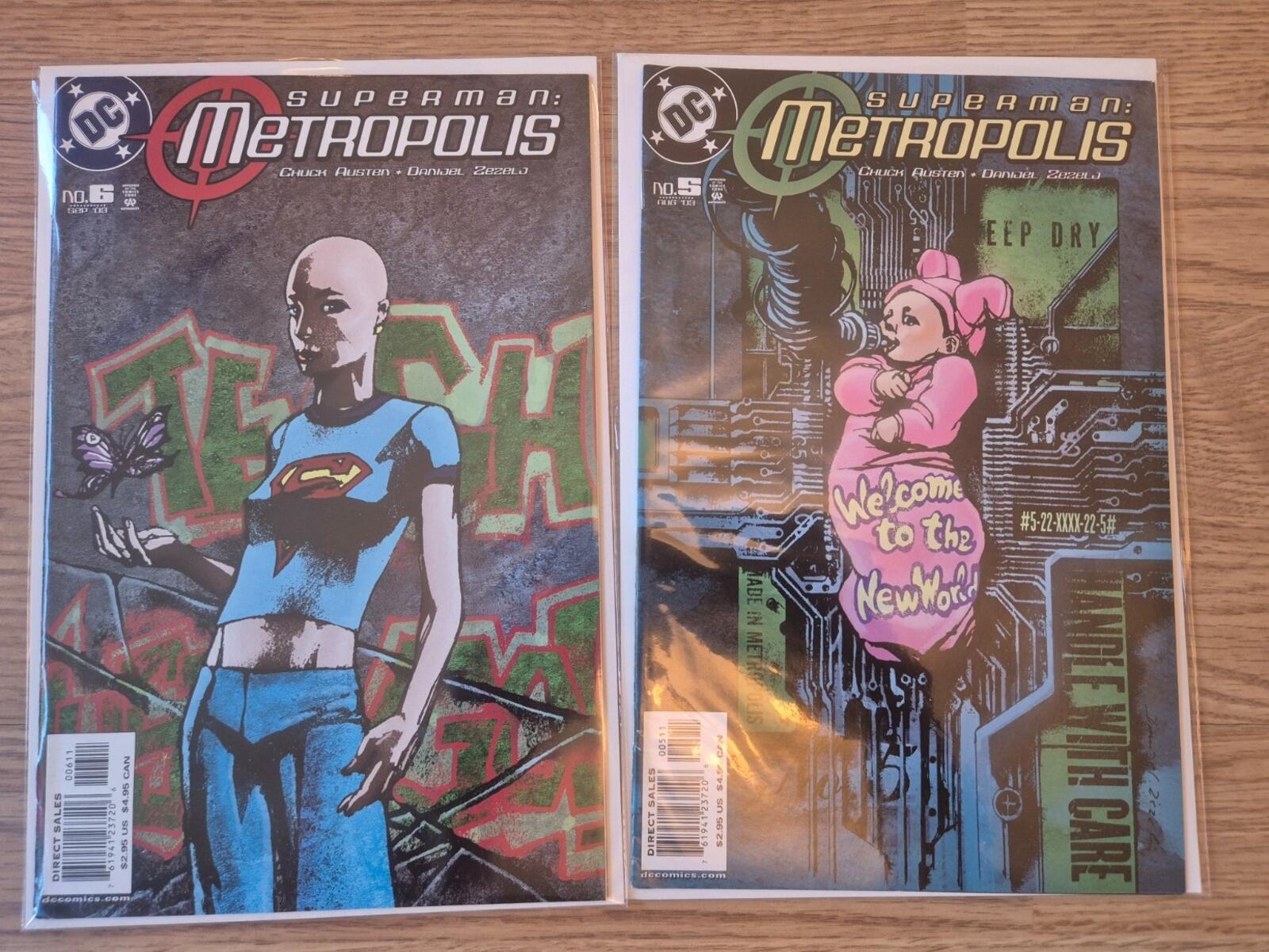 Superman: Metropolis #1-6 Straight Run 2003, All NM