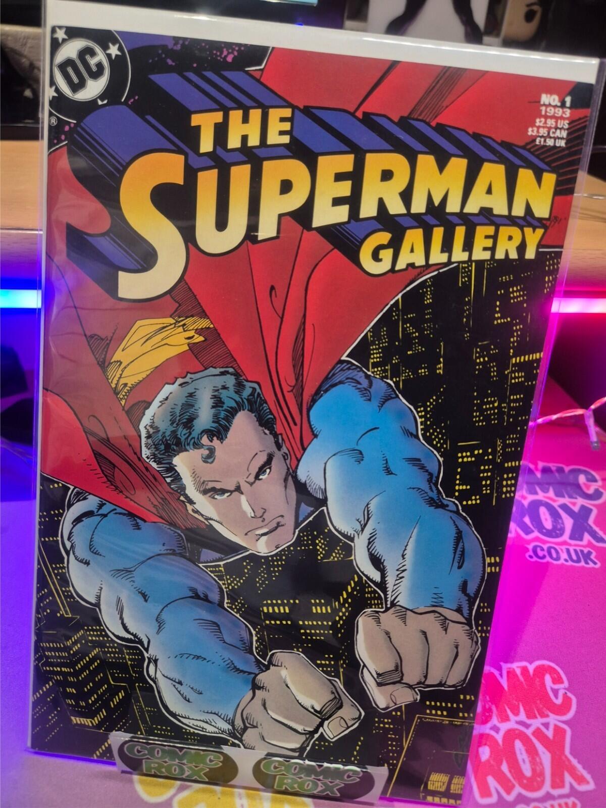 The Superman Gallery #1, DC Comics, 1993, V High Grade, NM-