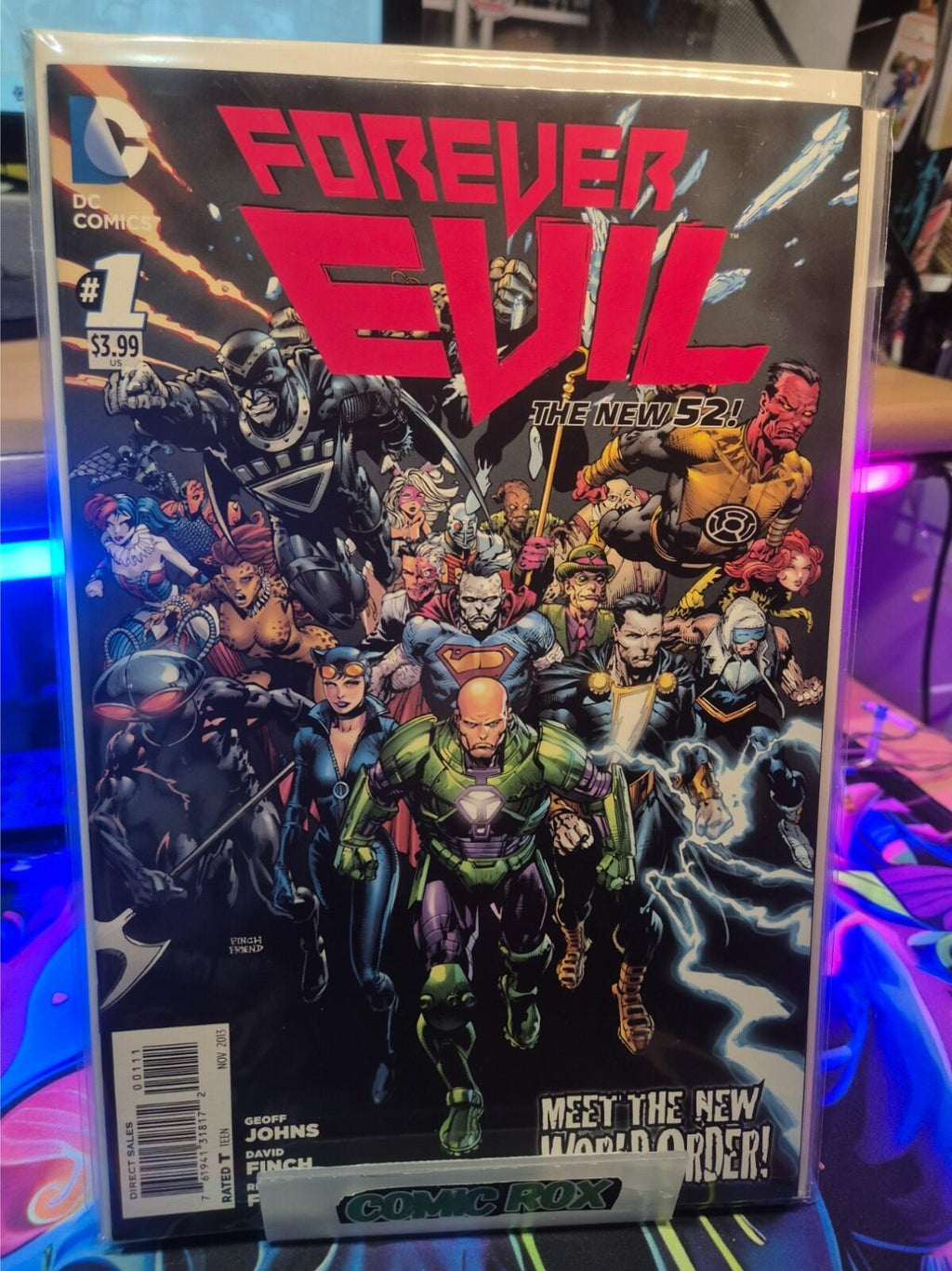 Forever Evil (2013) #1-7,  Complete Set 2013-2014, Bagged and Boarded NM