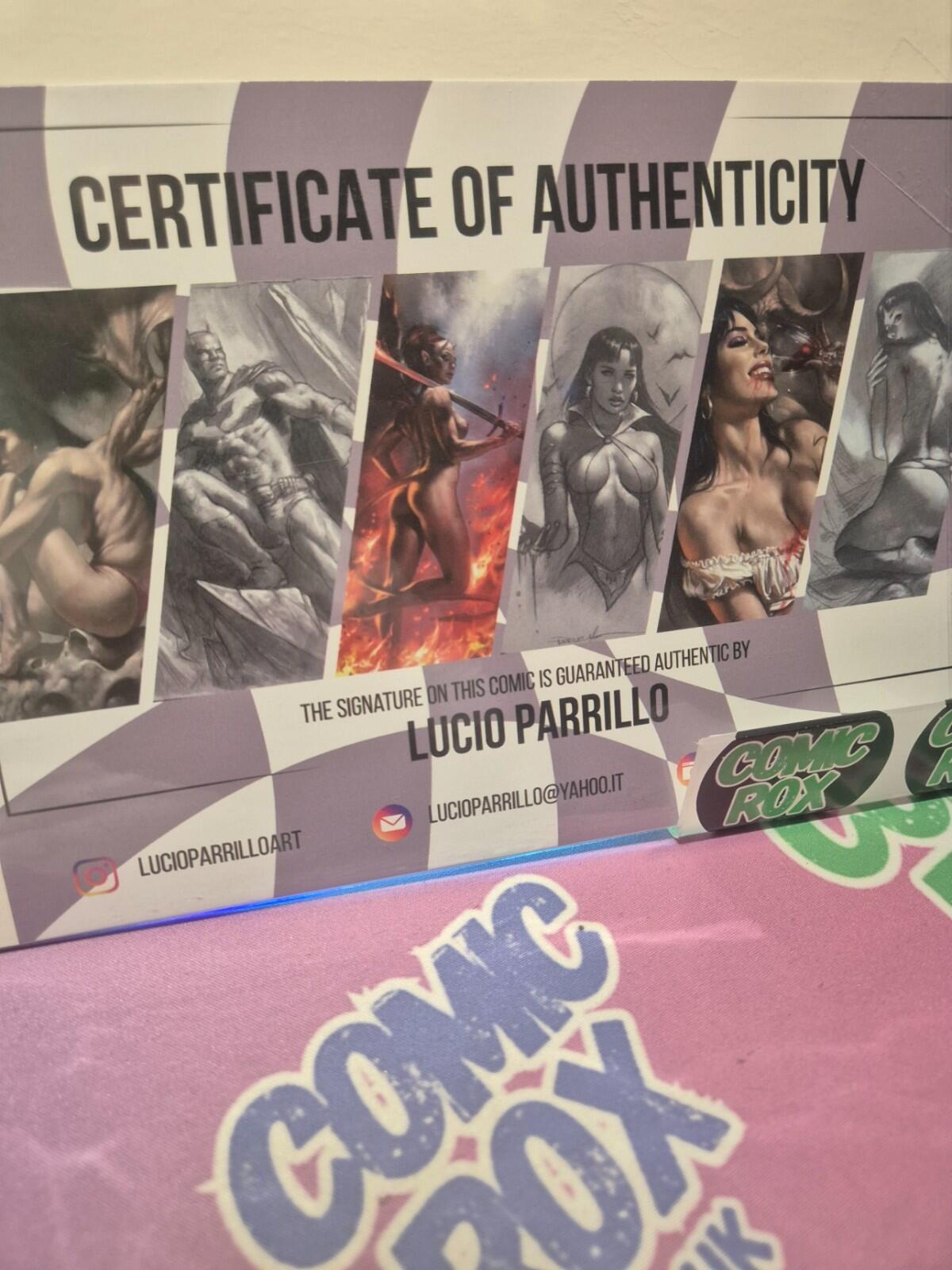 Action Comics Presents: Doomsday Special #1 SIGNED by Lucio Parrillo with COA NM