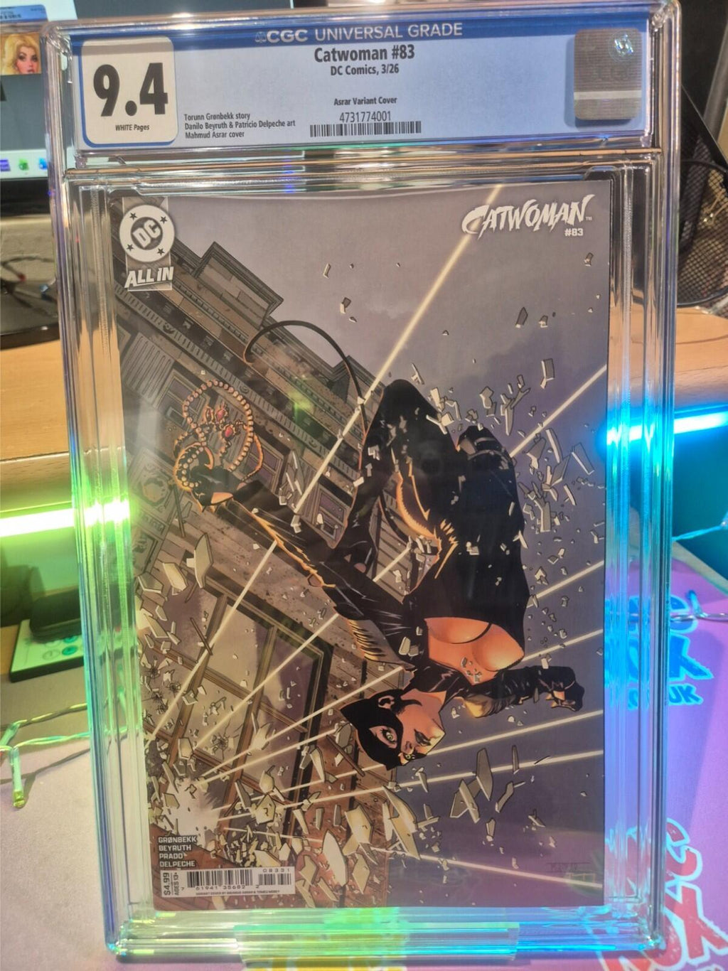 Catwoman #83, CGC 9.4 Mahmud Asrar Variant 2026