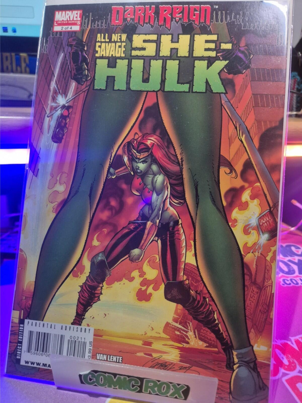 All New Savage She-Hulk #2 Dark Reign J Scott Campbell Cover, VF/NM (or higher)