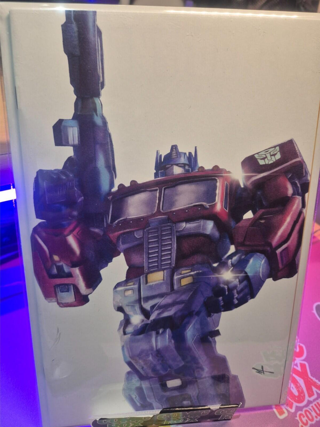 Transformers #25, Marco Turini Rare Exclusive Spotlight Variant, Ltd. 750, NM