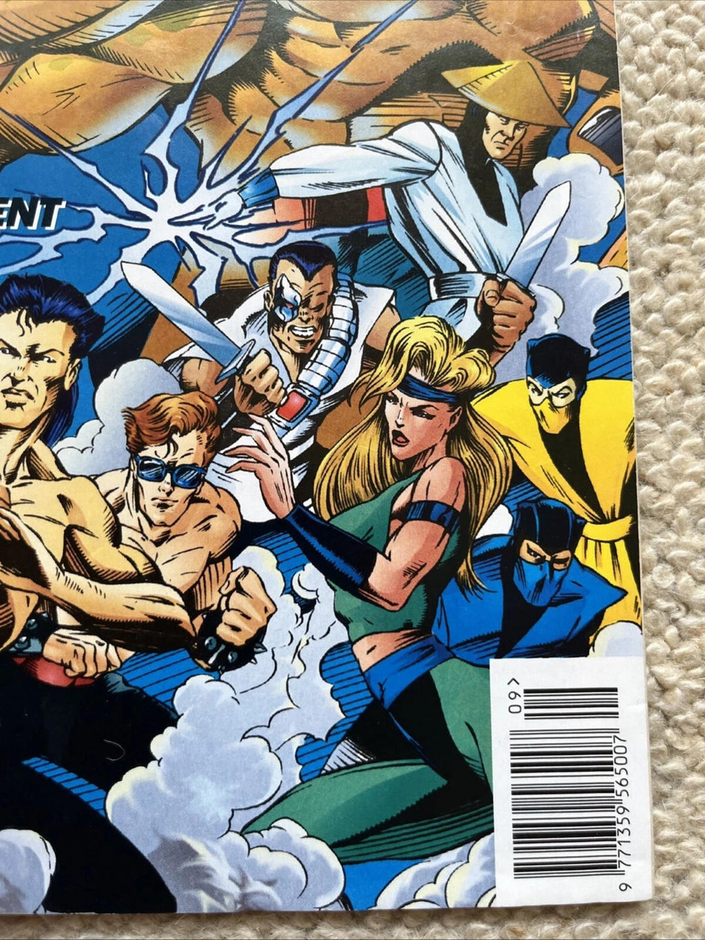 Mortal Kombat #1, Video Game 1st Comic Key issue 1  1995 by Manga Magazine, RARE