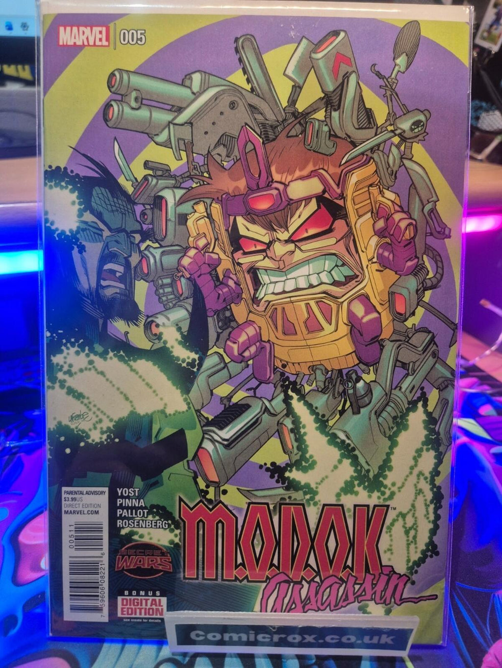 M.O.D.O.K. Assassin SECRET WARS #1-5, Complete Series Set, 2015 MARVEL, NM