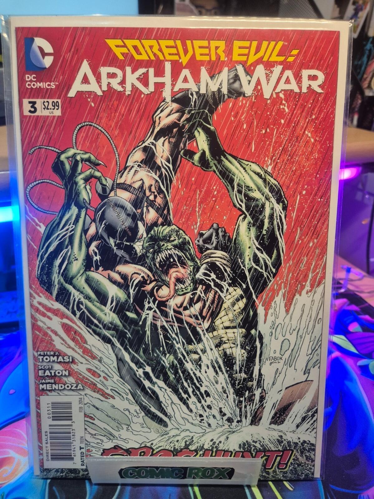 Forever Evil Arkham War, #1-6 Complete Set Run, DC Comics 2013, NM