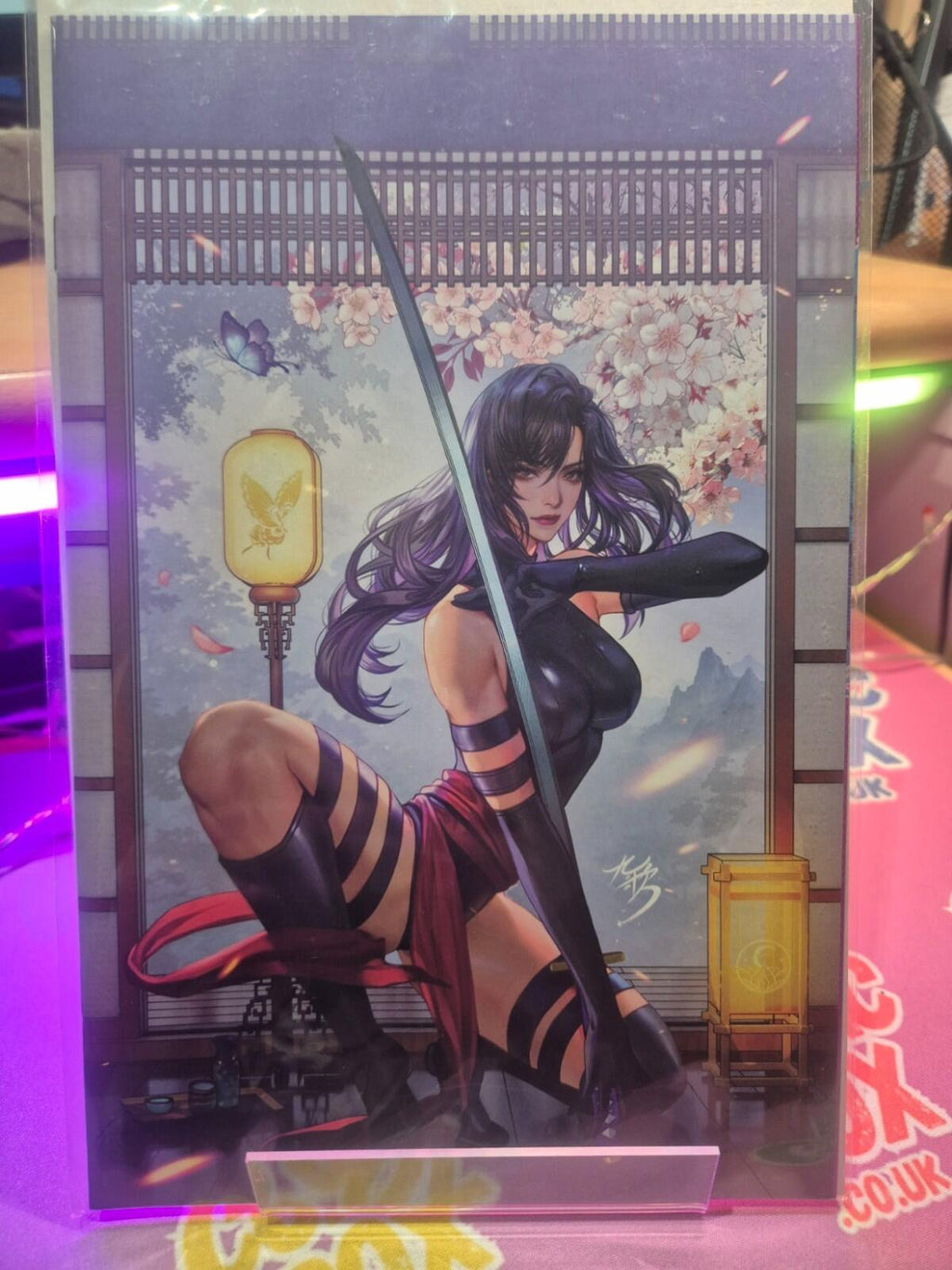 Psylocke: Ninja #1, Fan Yang Exclusive PURPLE/NIGHT Variant Ltd 1000, NM
