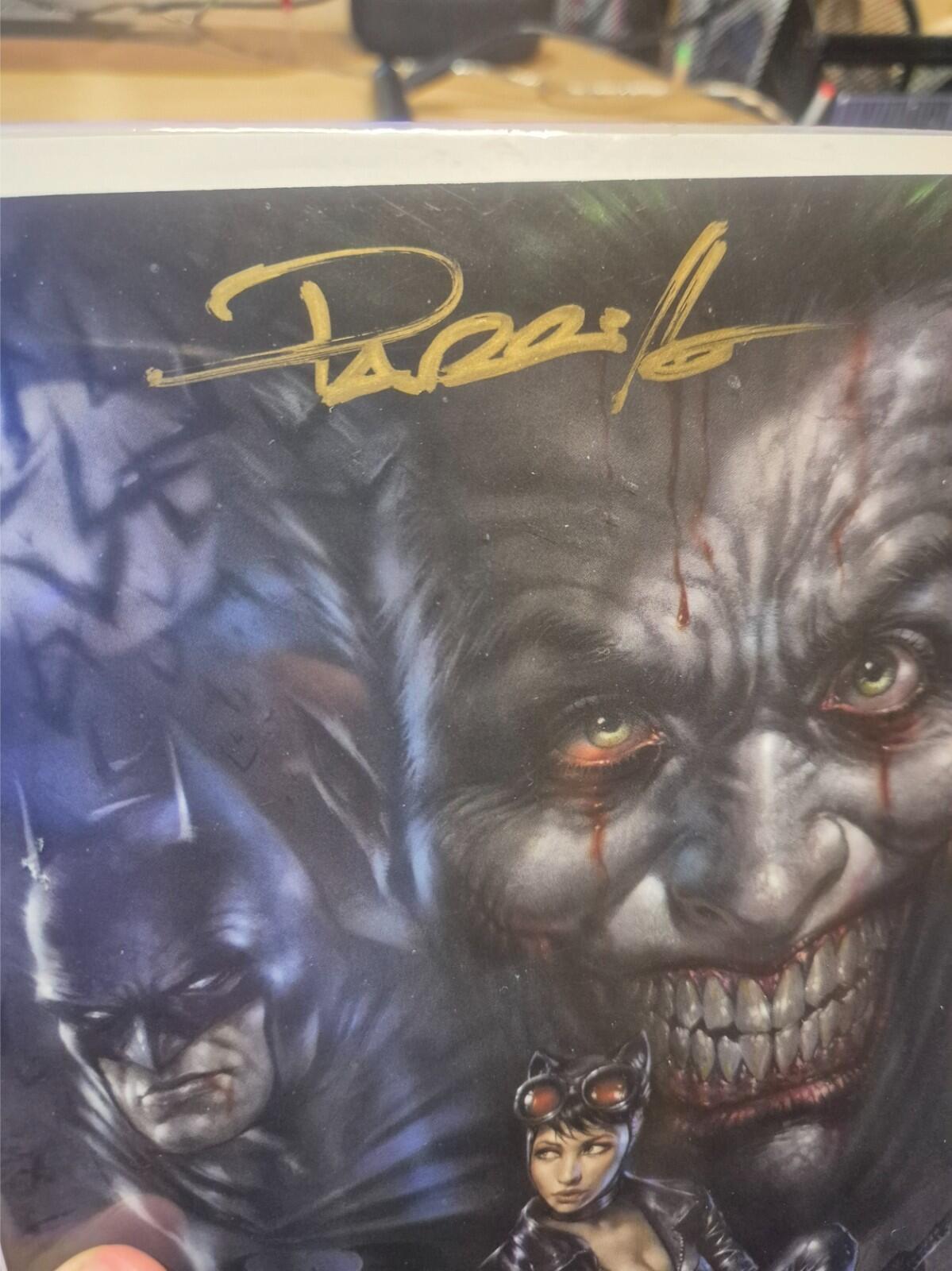 Detective Comics #1000, SIGNED by Lucio Parillo with COA, Virgin Variant, NM