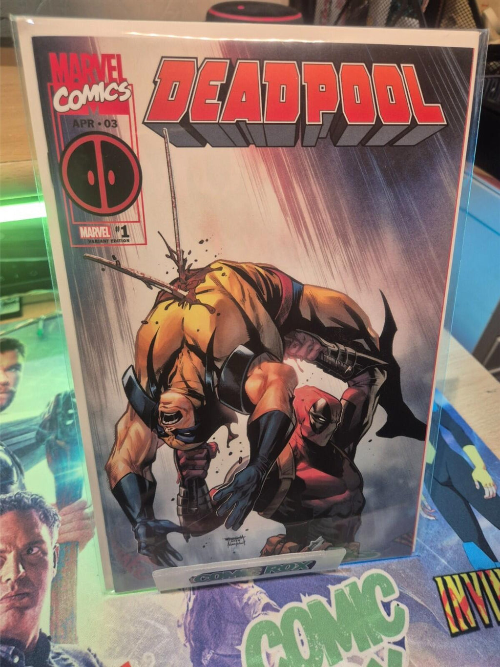 Deadpool #1 Trade Variant By Stephen Segovia 2024 NM