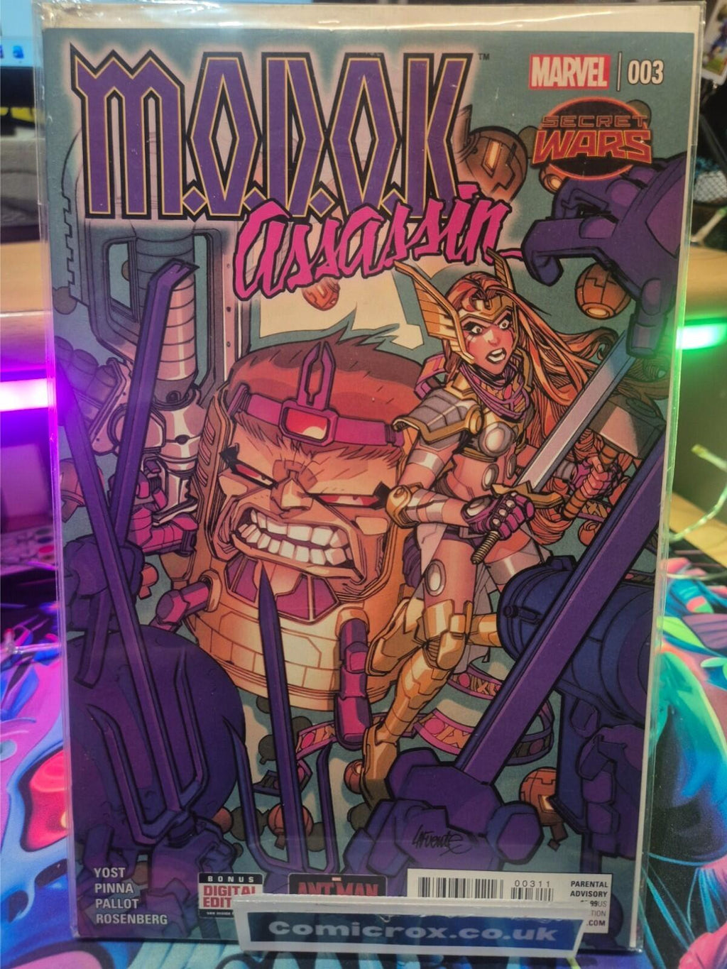 M.O.D.O.K. Assassin SECRET WARS #1-5, Complete Series Set, 2015 MARVEL, NM