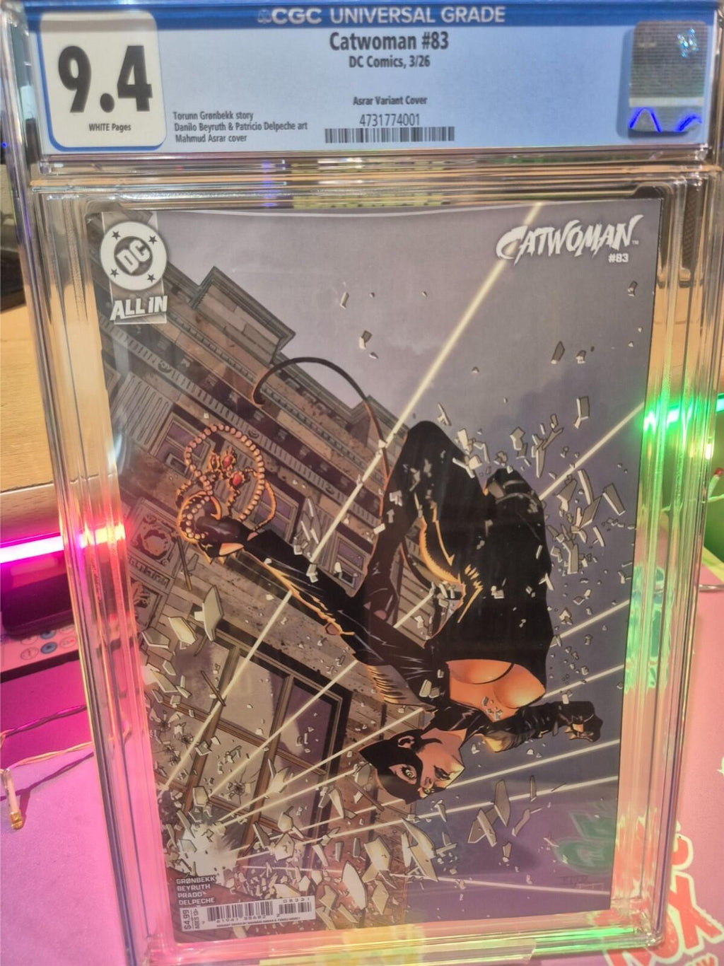 Catwoman #83, CGC 9.4 Mahmud Asrar Variant 2026