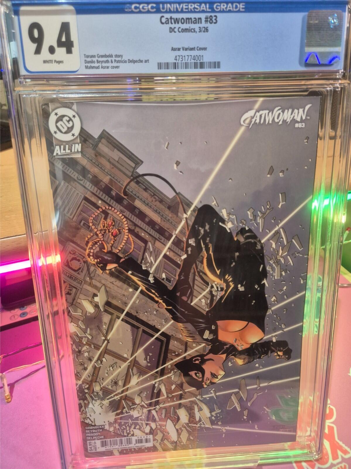Catwoman #83, CGC 9.4 Mahmud Asrar Variant 2026