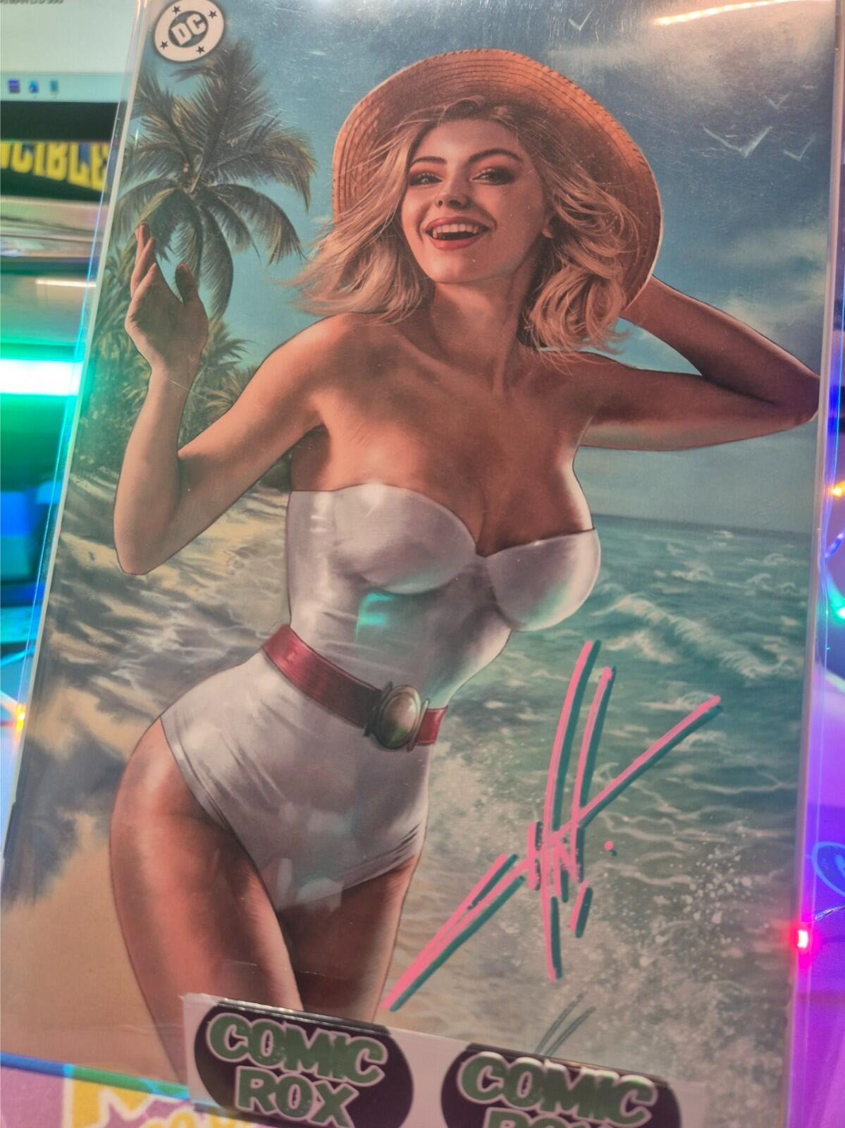 G’nort’s Swimsuit Ed #1 SIGNED Carla Cohen COA Power Girl Exclusive Ltd 500