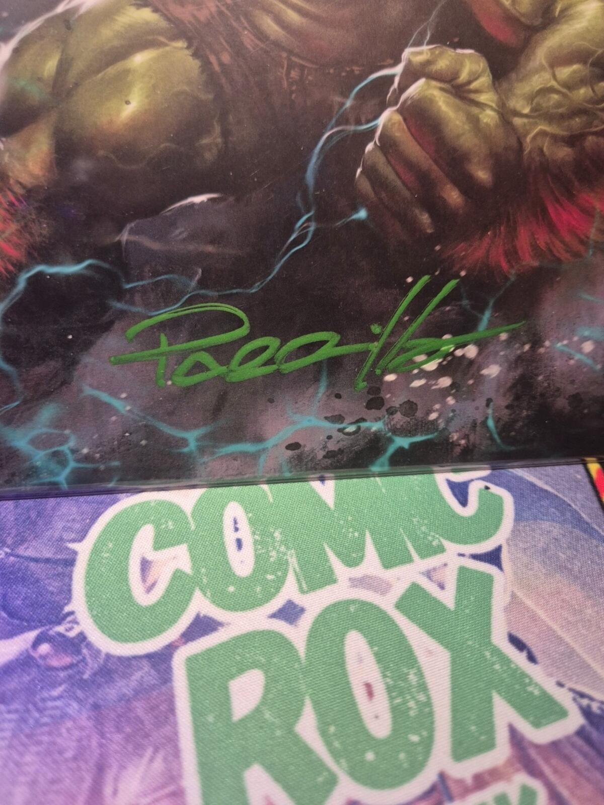 Street Fighter #1, SIGNED BY Lucio Parrillo COA, Ltd 500, NM
