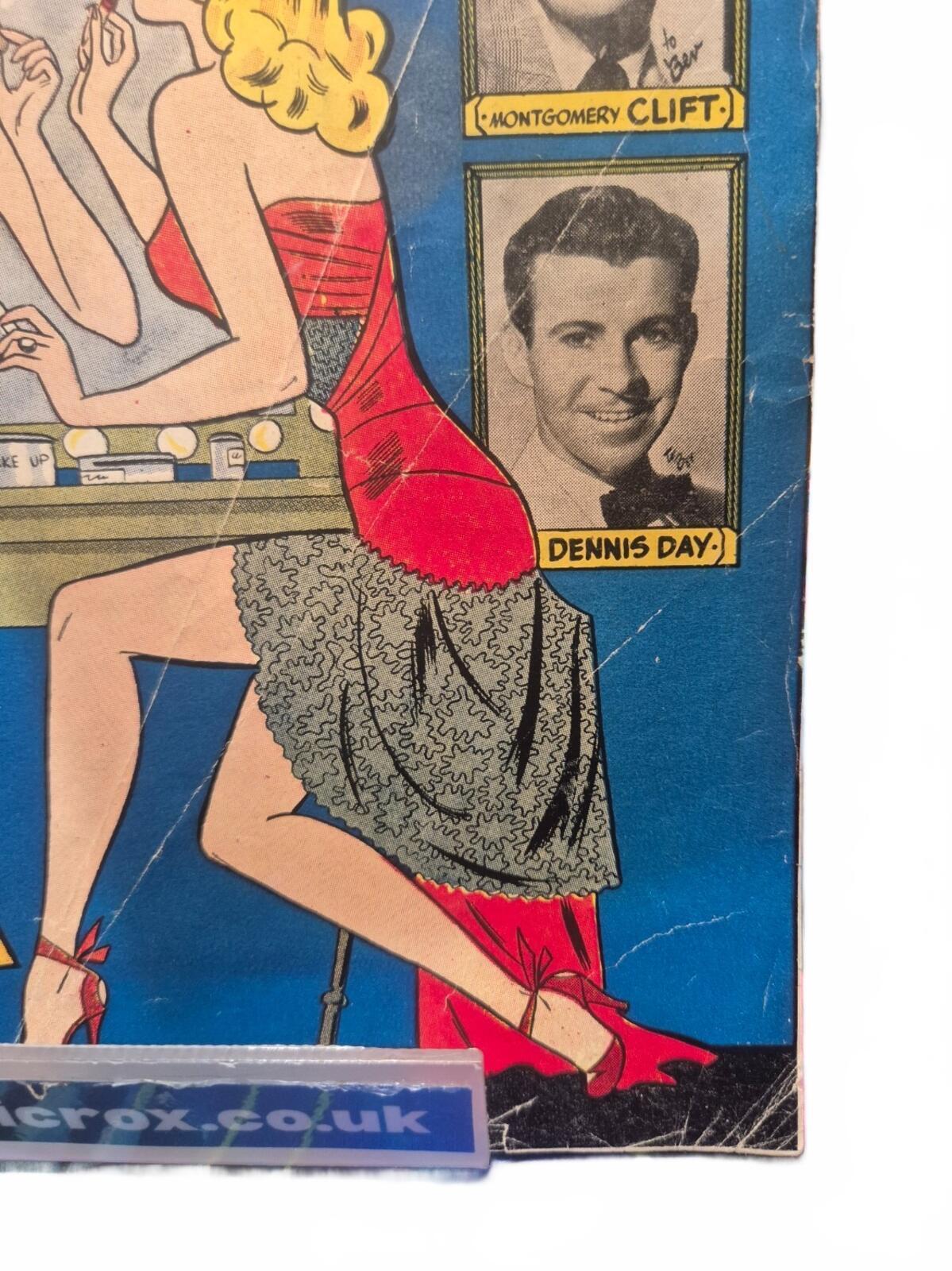 Miss Beverly Hills of Hollywood #5 Bob Hope Photo Cover Golden Age DC 1949 VG-