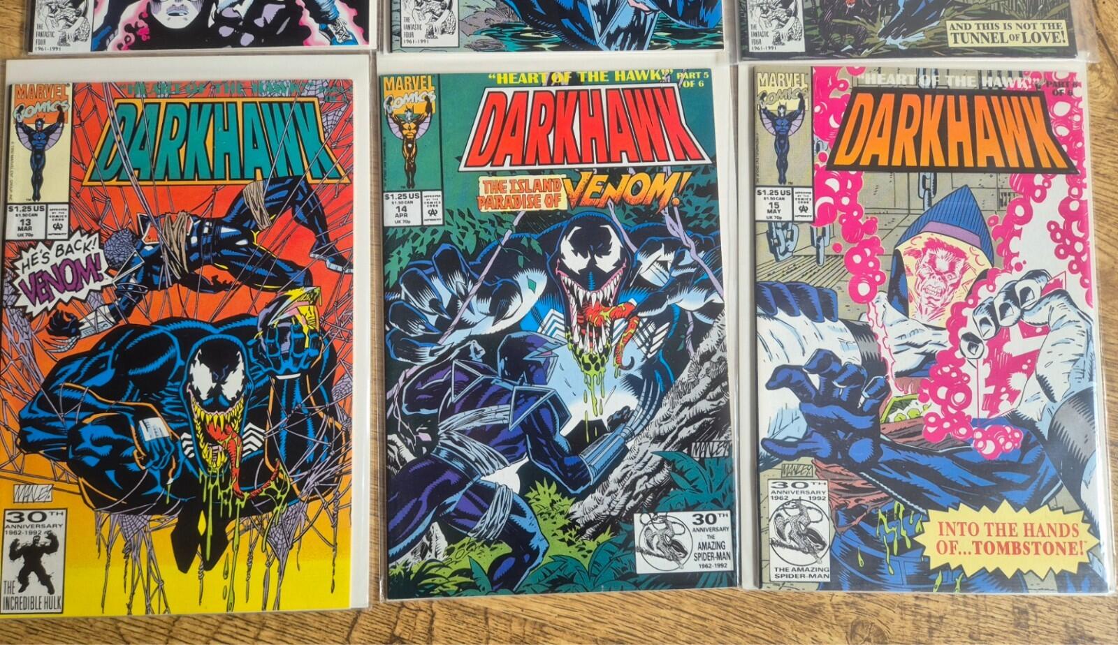 Darkhawk Heart of the Hawk #1-6 (#10-15 +Annual) Venom Tombstone & Annual VF/NM
