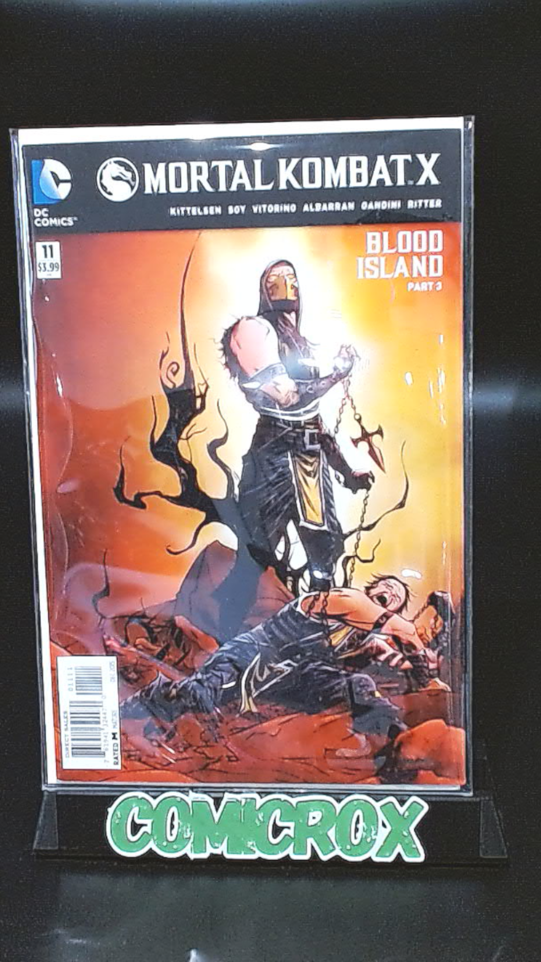 Mortal Kombat X #11 DC Comics comic book