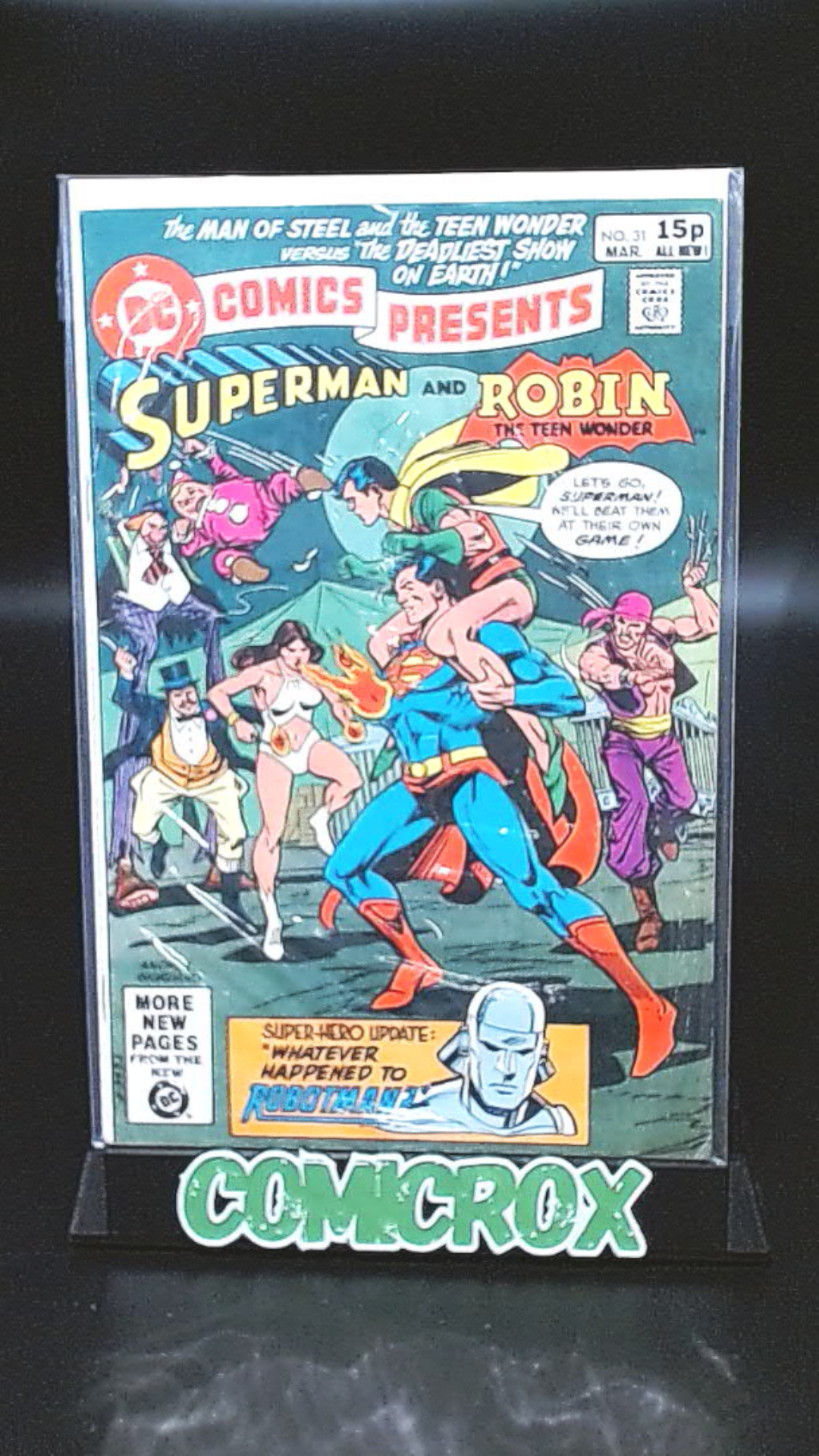 DC Comics Presents #31, 1981, UK Price Variant, DC, VF-