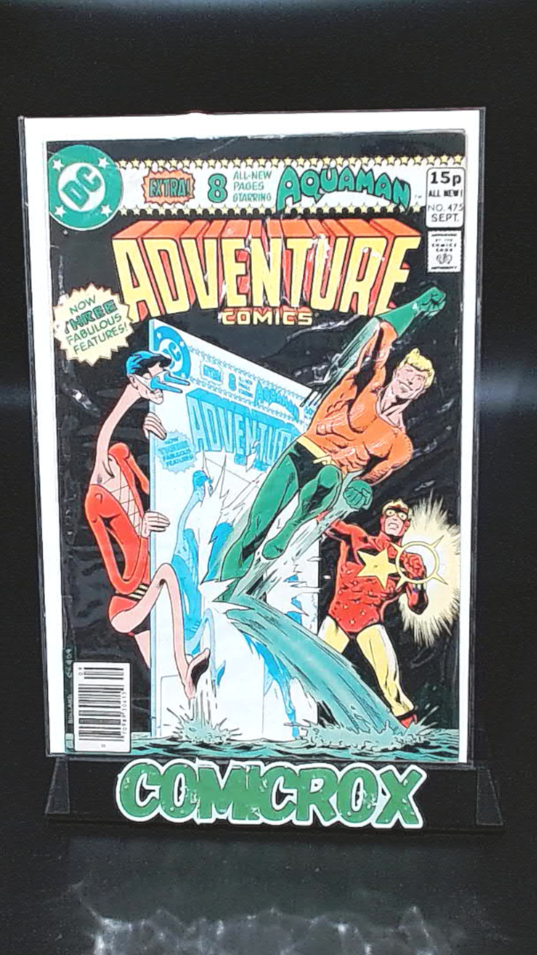 Adventure Comics #475, 1980, UK Price Variant, DC, FN