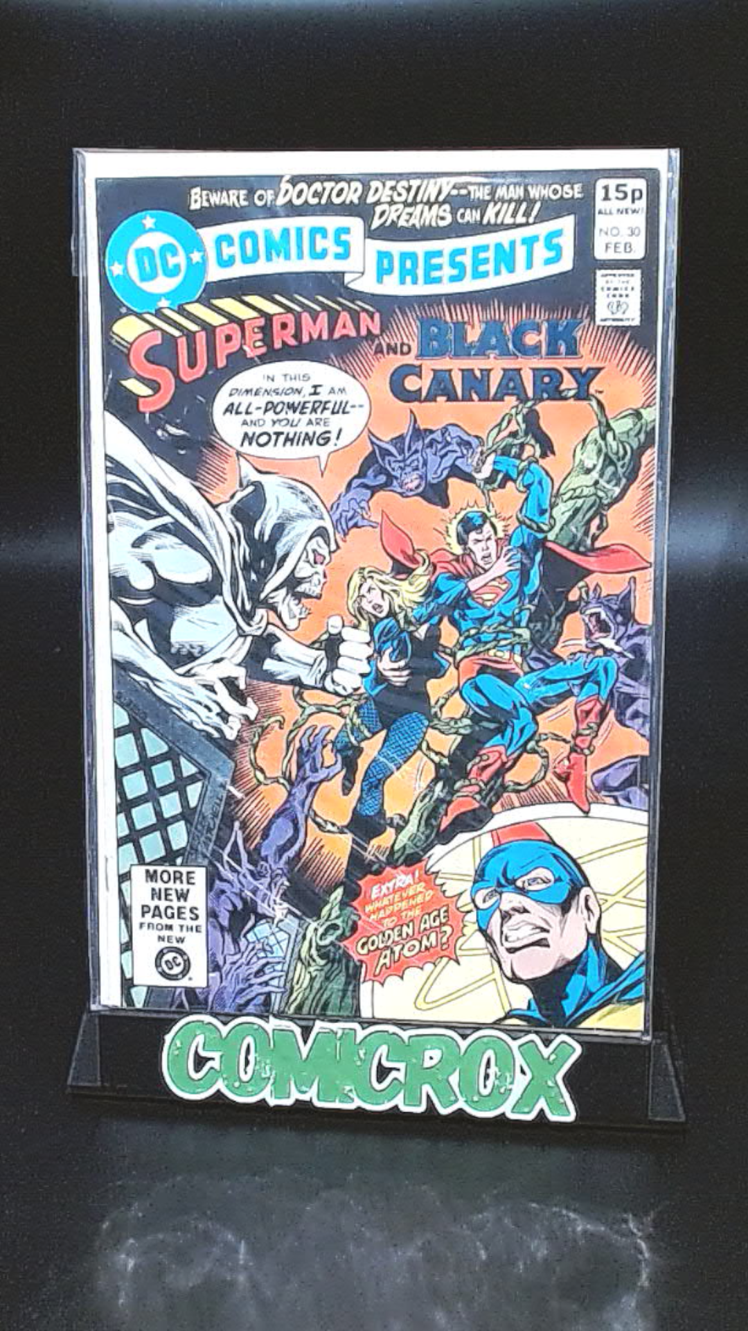 DC Comics Presents #30, 1981, Superman & Black Canary, DC, NM-