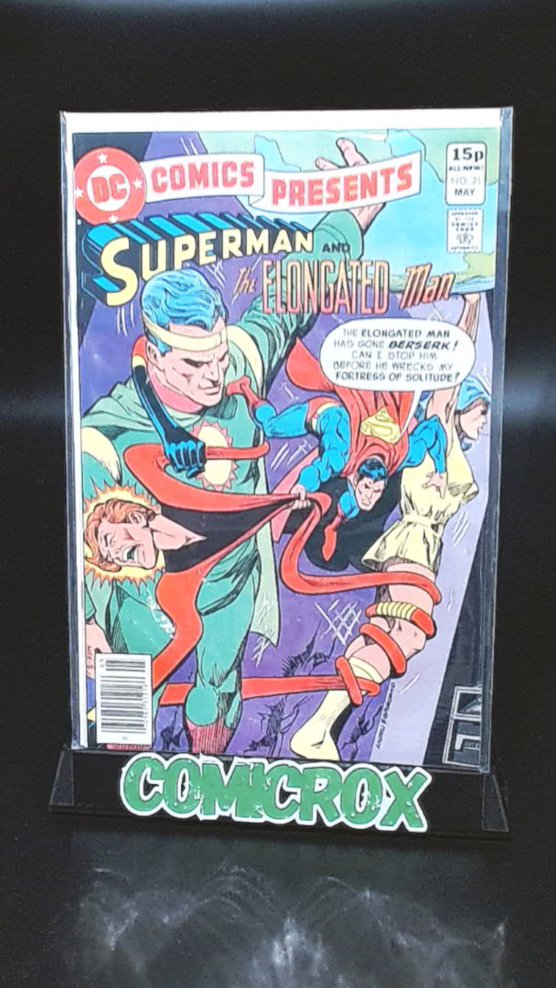 DC Comics Presents #40, 1981, Superman & The Elongated Man, DC, VF/NM