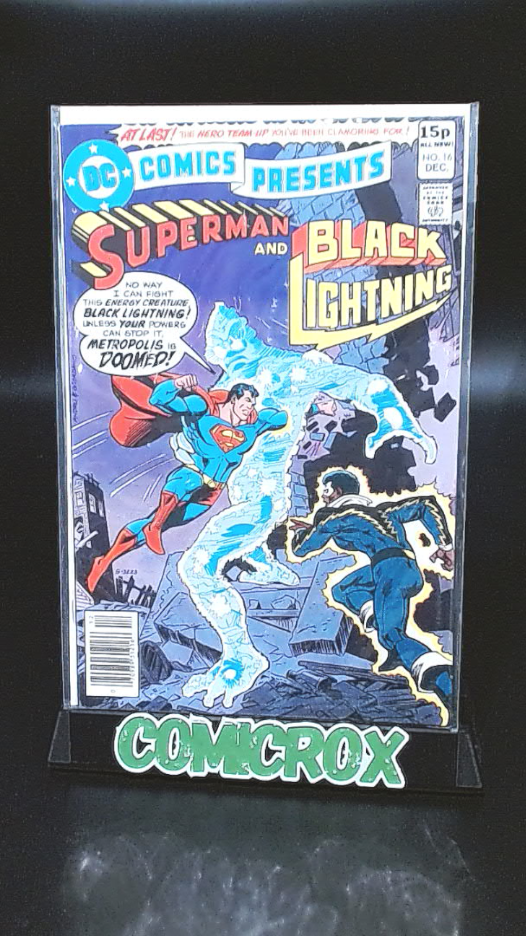 DC Comics Presents #16, 1979, Superman & Black Lightning, DC, NM-
