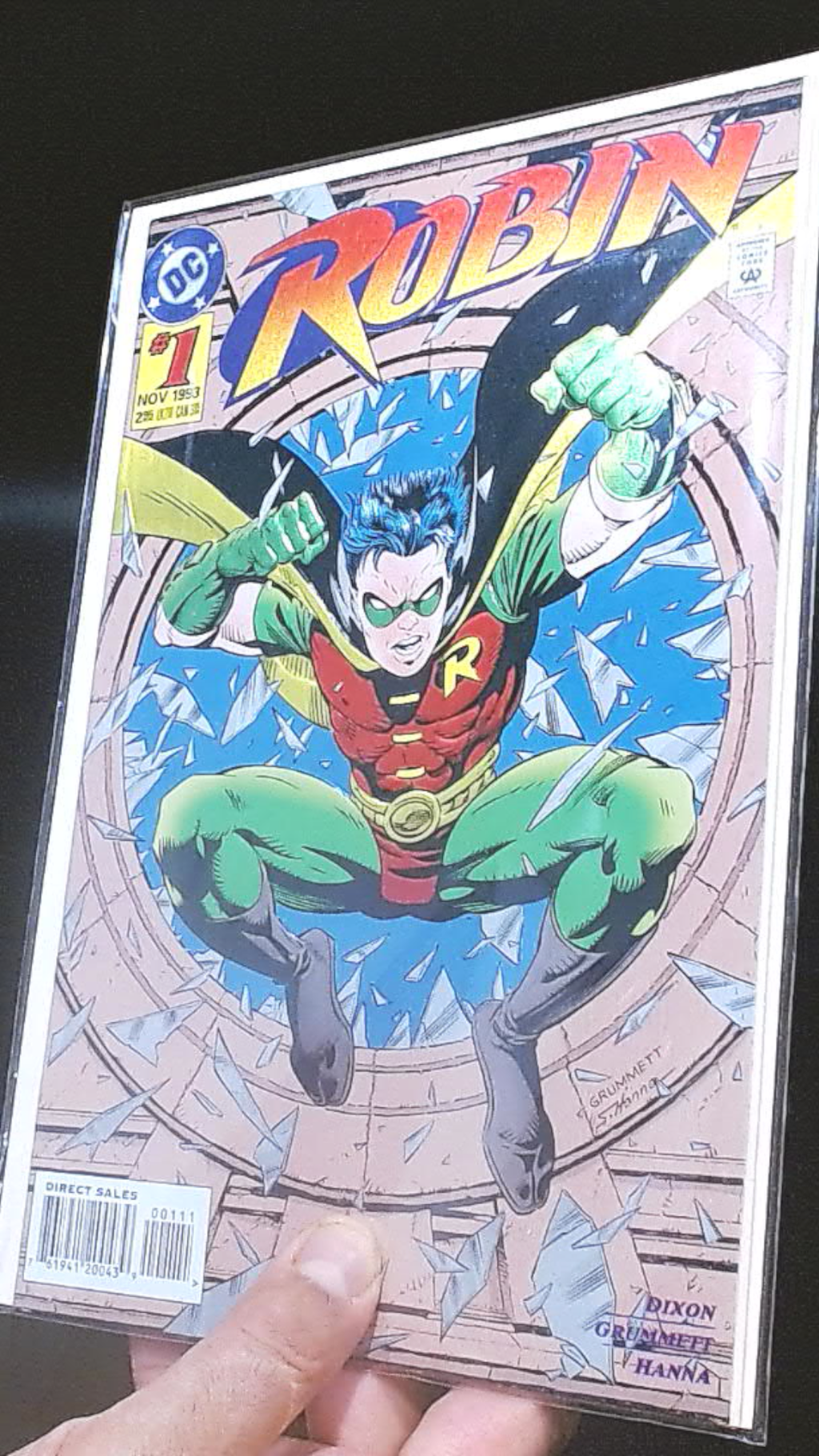 Robin #1 (1993) DC Comics - Embossed Foil - NM