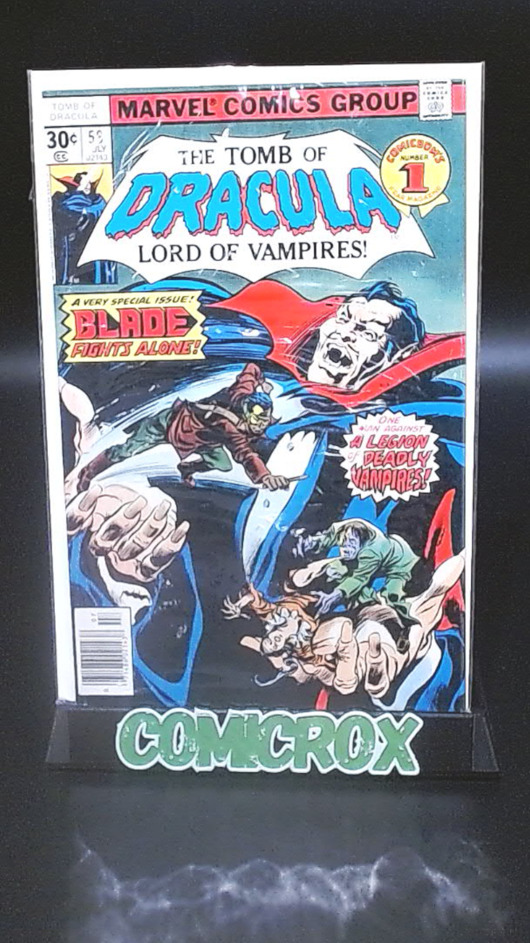 The Tomb of Dracula #58 (1977) Marvel Comics - Blade Solo Story - NM