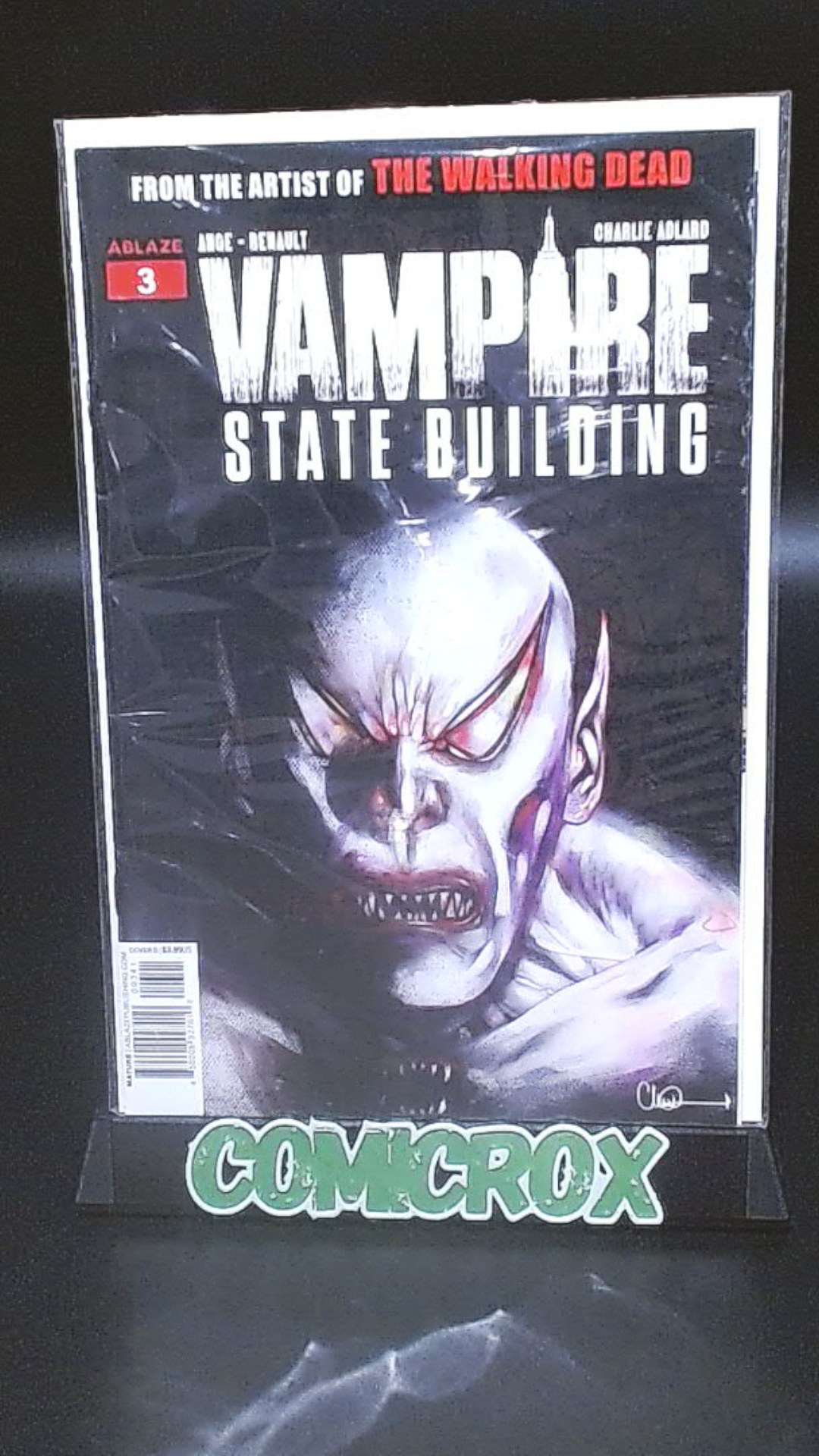 Vampire State Building #3 (2019) Ablaze - Cover B - Vampire God Cover - VF/NM