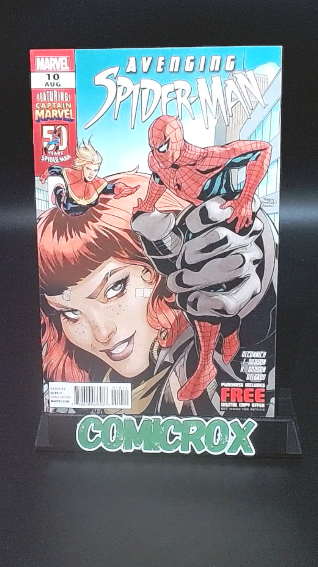 Avenging Spider-Man #10 (2012) Marvel - 3rd Carol Danvers as Capt Marvel - NM+